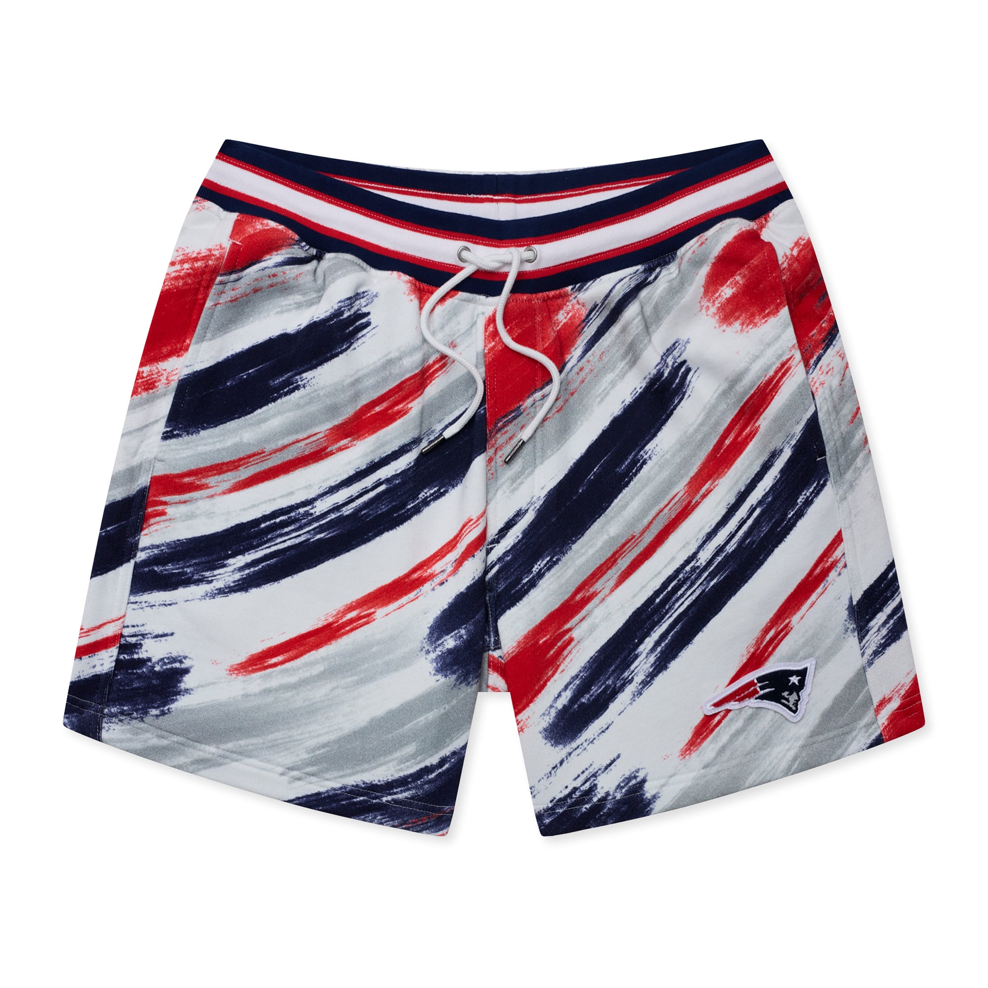 Men's Chubbies Navy New England Patriots Color Blitz Comfort Shorts