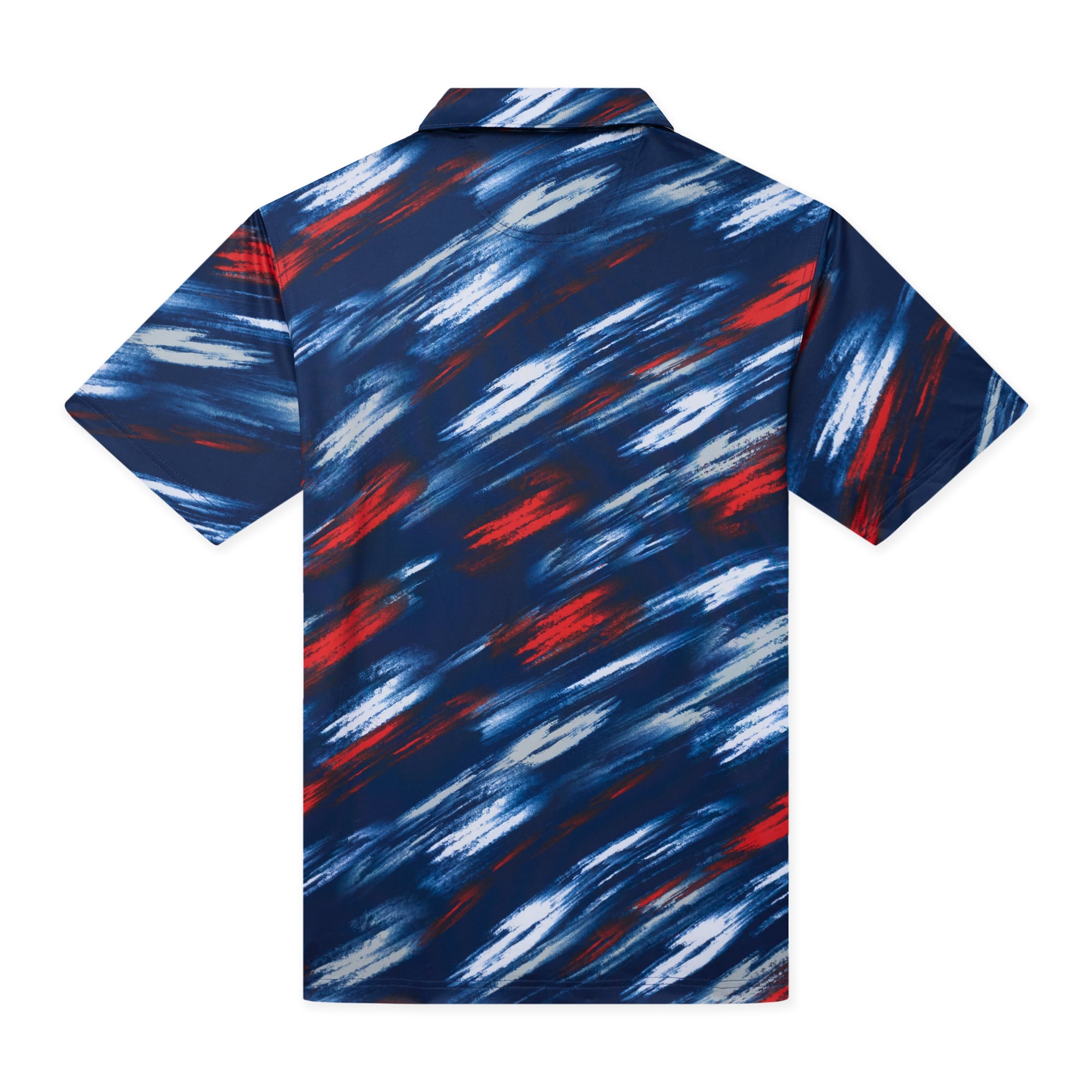Polo Chubbies bleu marine New England Patriots Color Blitz pour homme