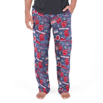 New England Patriots Concepts Sport Grady Sleep Pants - Blue
