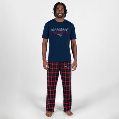 New England Patriots Concepts Sport Highland Sleep Set - Navy