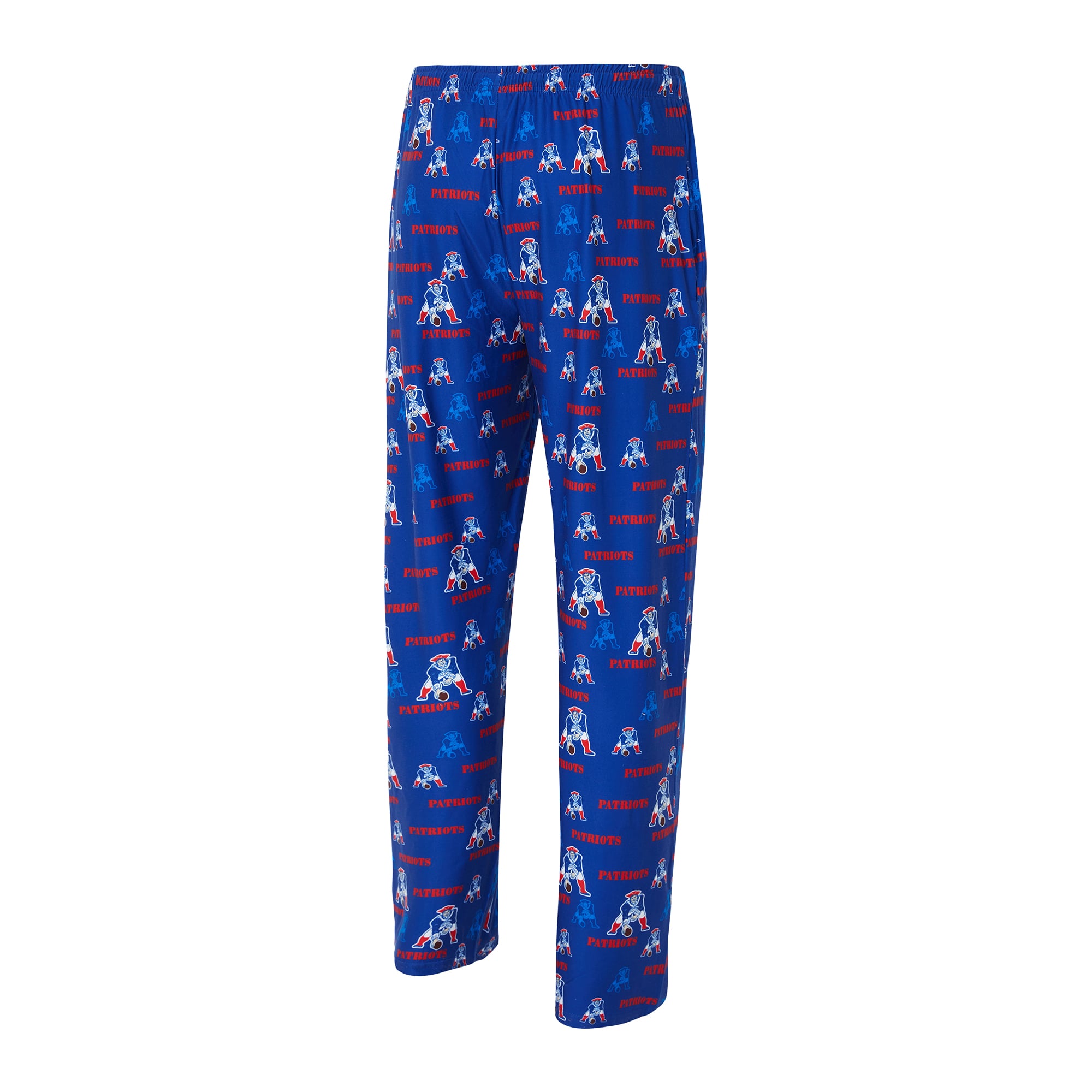 Pantalon en tricot Concepts Sport Royal New England Patriots à imprimé mosaïque rétro pour homme