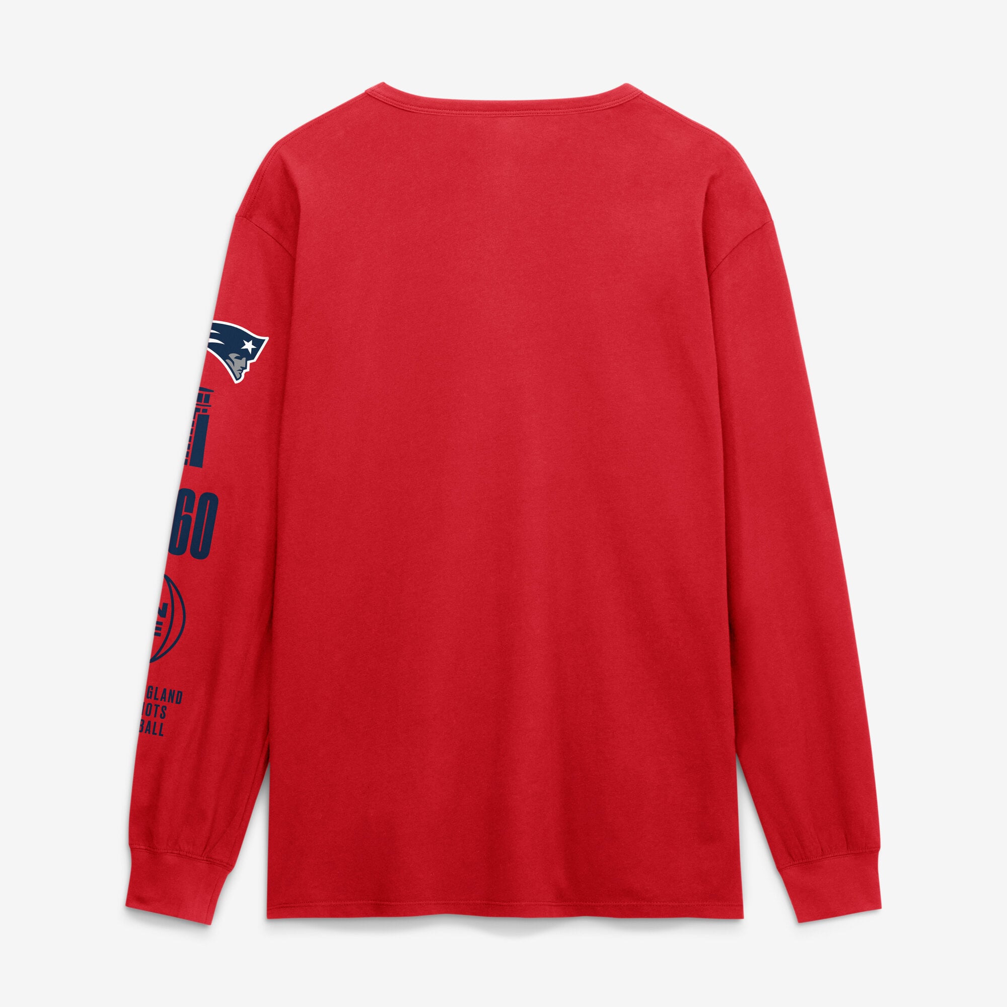T-shirt à manches longues Fanatics rouge New England Patriots Legacy pour homme