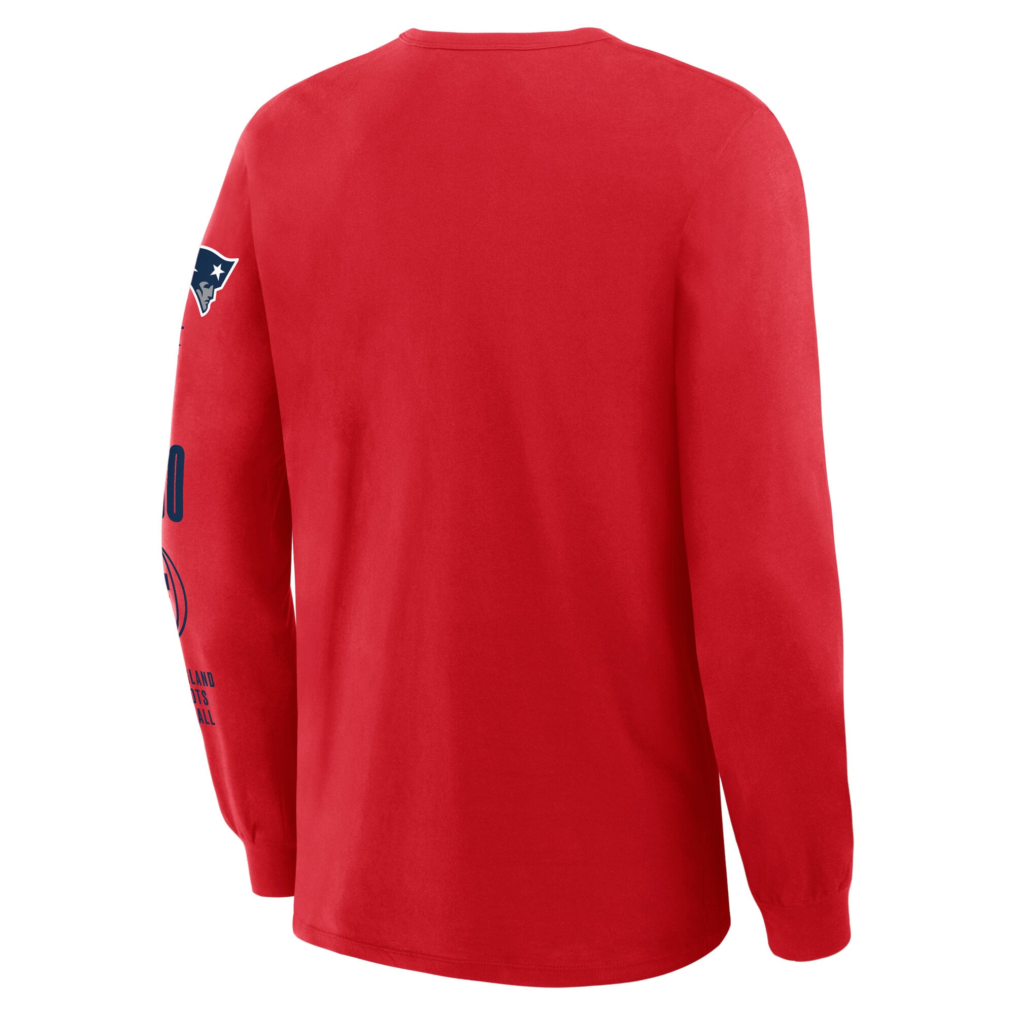 T-shirt à manches longues Fanatics rouge New England Patriots Legacy pour homme
