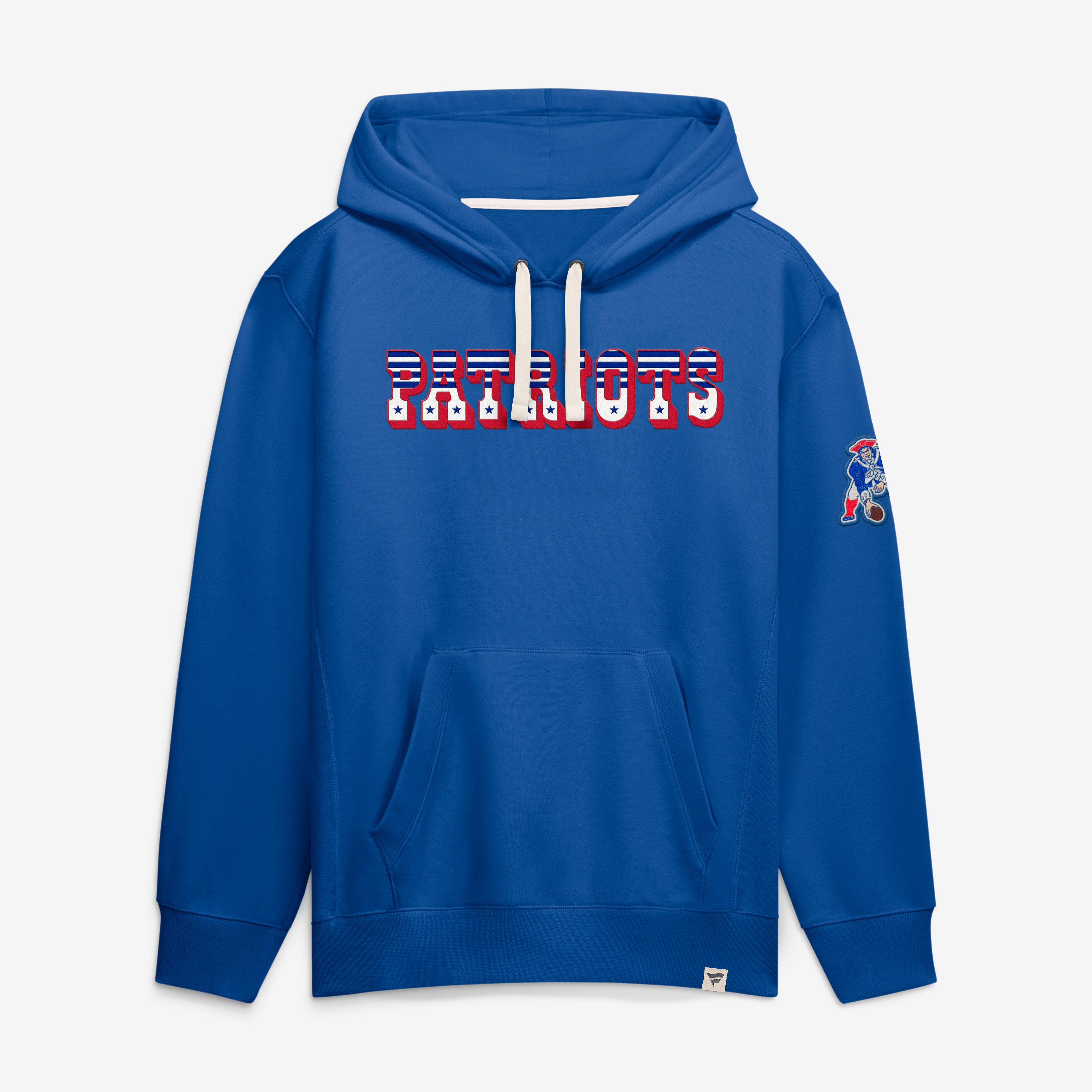 Men's Fanatics Royal New England Patriots Heavyweight Heritage Hoodie