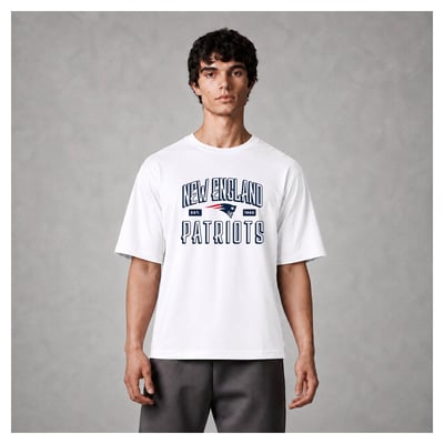 New England Patriots Levelwear Luxe Moment Stronghold Knit T-Shirt - White