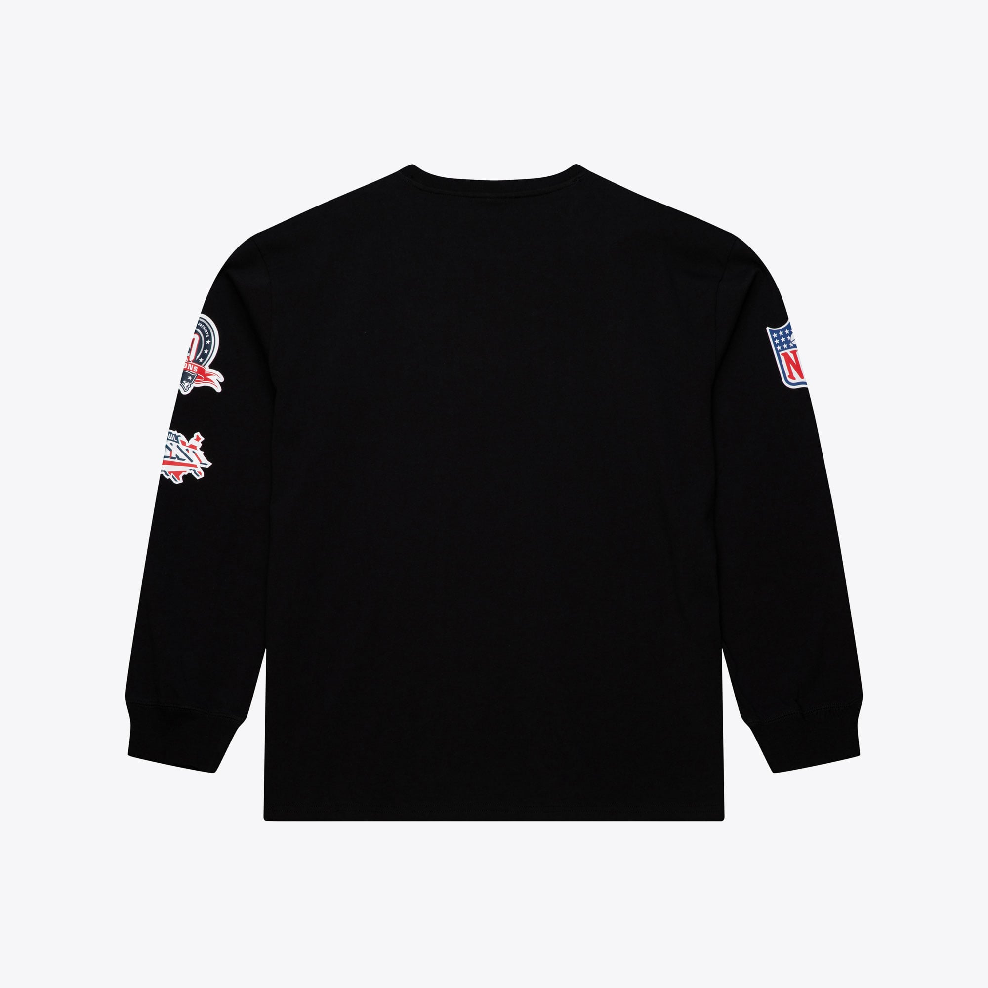 Men's Mitchell & Ness  Black New England Patriots Big Tall Training Camp Long Sleeve T-Shirt