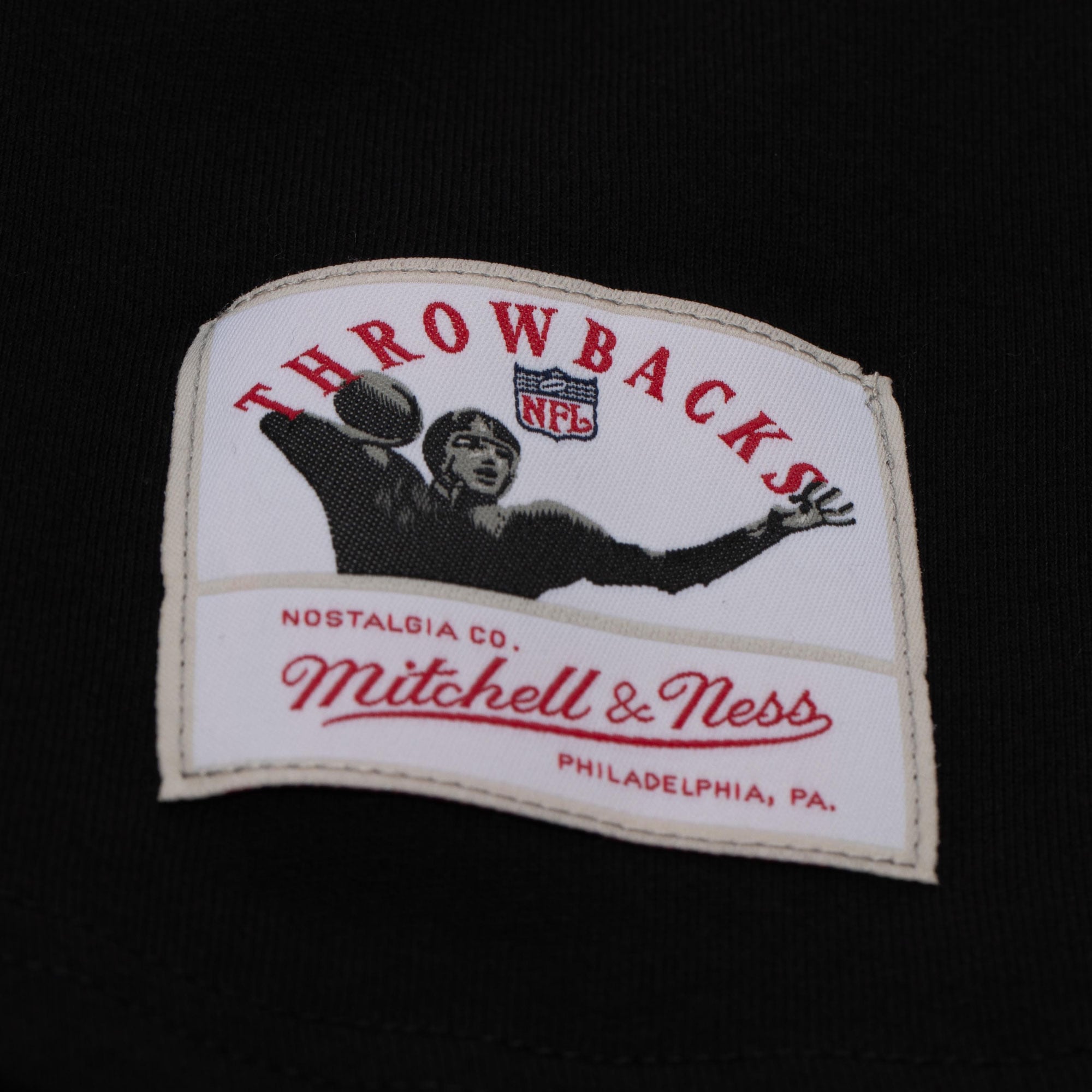 Men's Mitchell & Ness  Black New England Patriots Big Tall Training Camp Long Sleeve T-Shirt