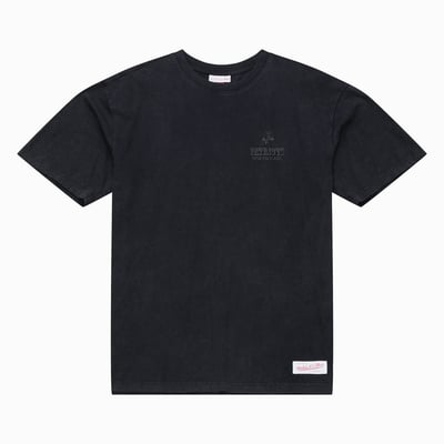 New England Patriots Mitchell & Ness Core Essentials Micro Logo T-Shirt - Black
