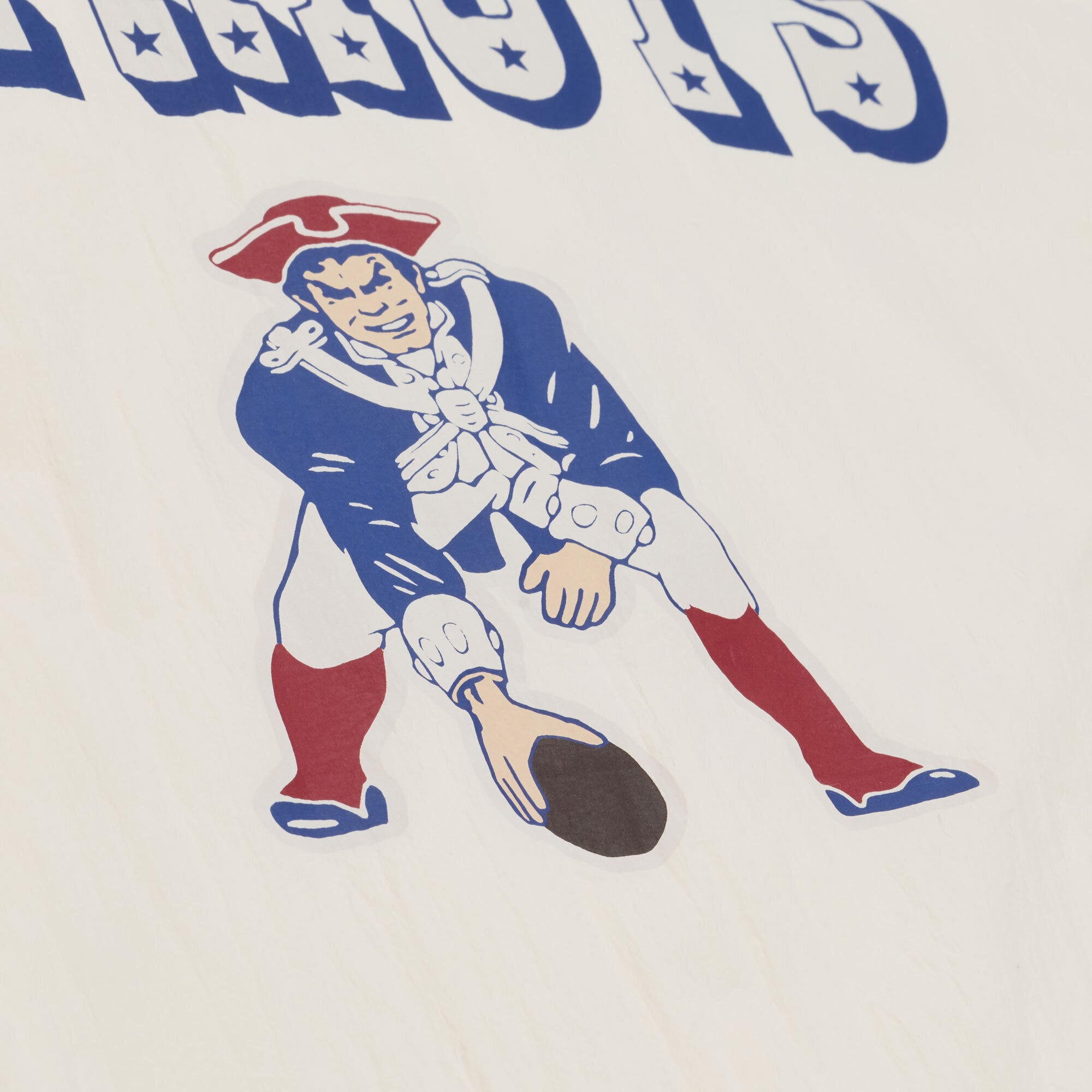 Veste d'entraîneur Mitchell & Ness crème New England Patriots Retro Roots pour homme