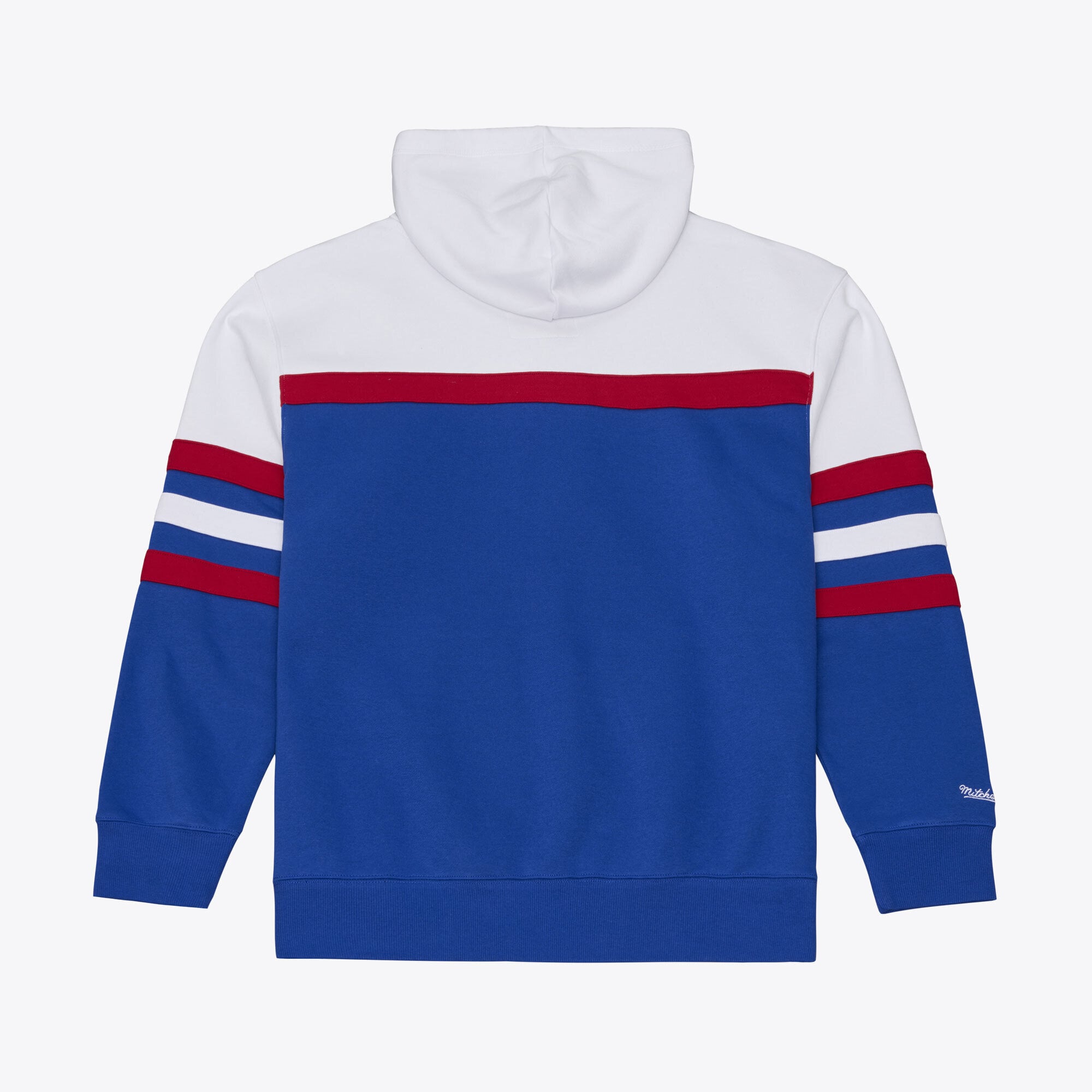 Men's Mitchell & Ness Royal New England Patriots Head Coach Hoodie