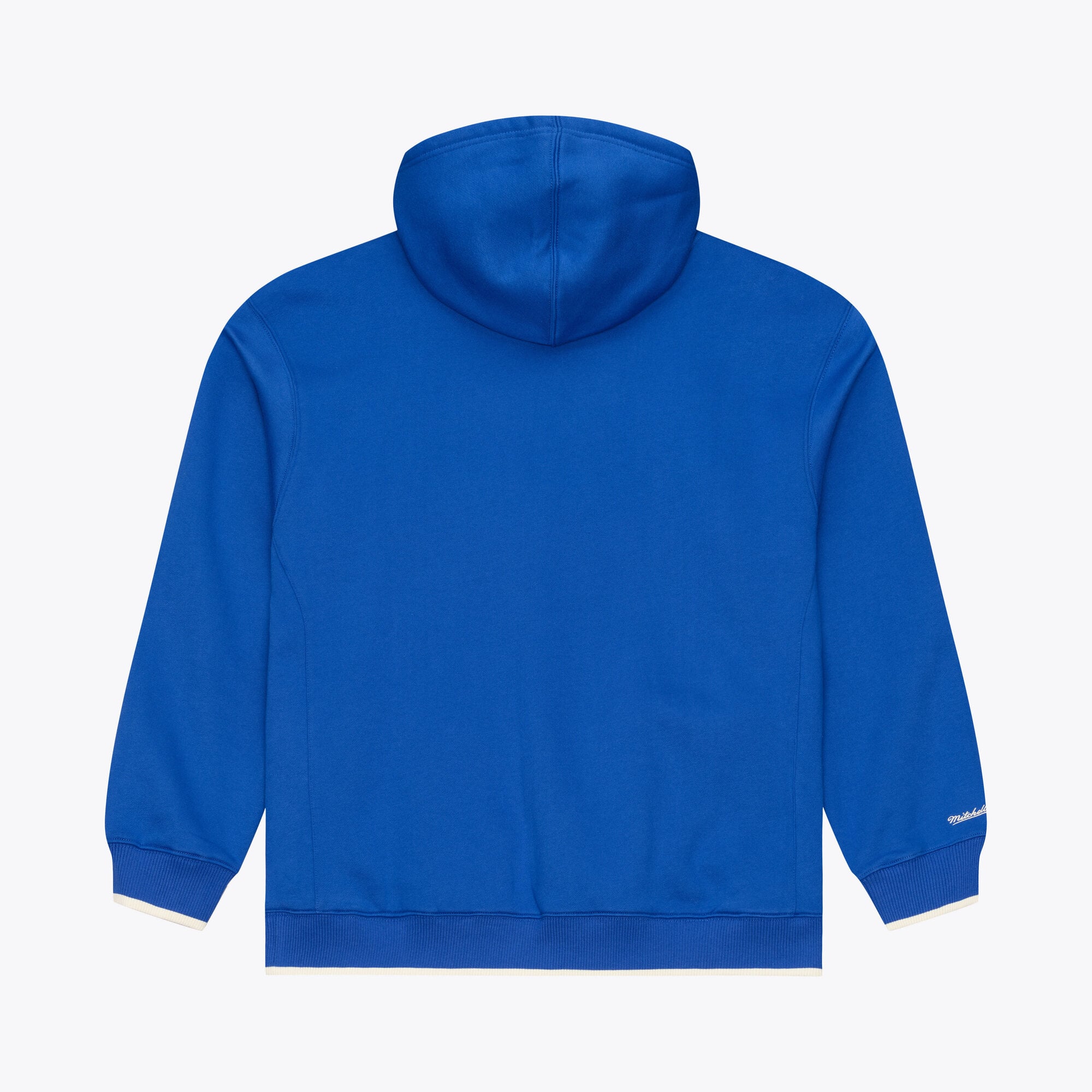 Sweat à capuche en polaire épaisse Mitchell & Ness Royal New England Patriots Premium Essentials pour homme