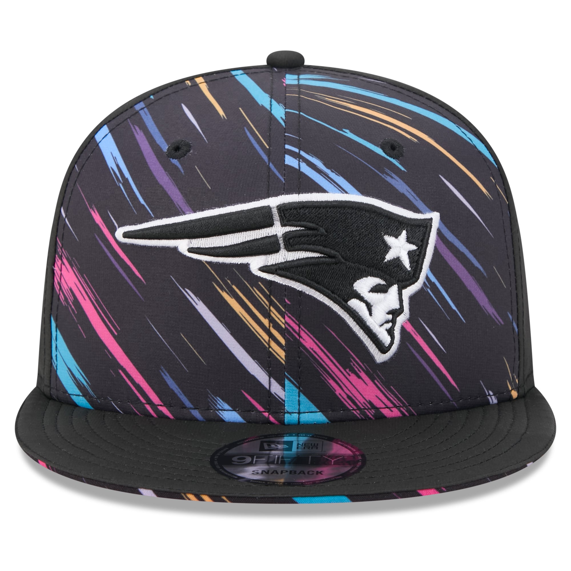 Men's New Era Black New England Patriots 2026 NFL Crucial Catch 9FIFTY Snapback Hat