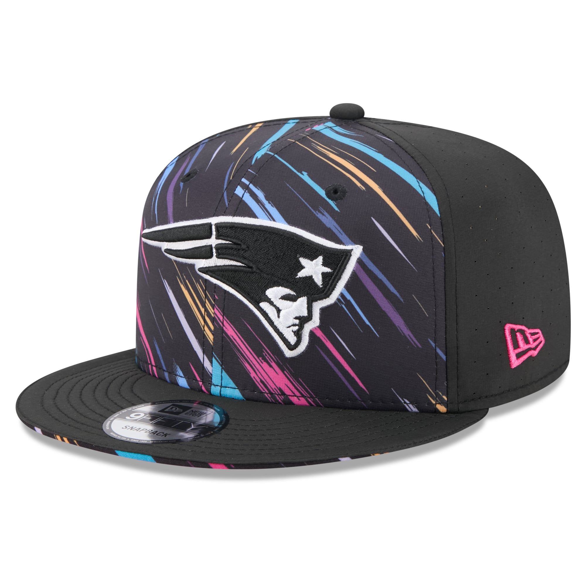 Men's New Era Black New England Patriots 2026 NFL Crucial Catch 9FIFTY Snapback Hat