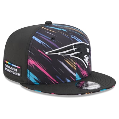 New England Patriots New Era 2026 NFL Crucial Catch 9FIFTY Snapback Hat - Black