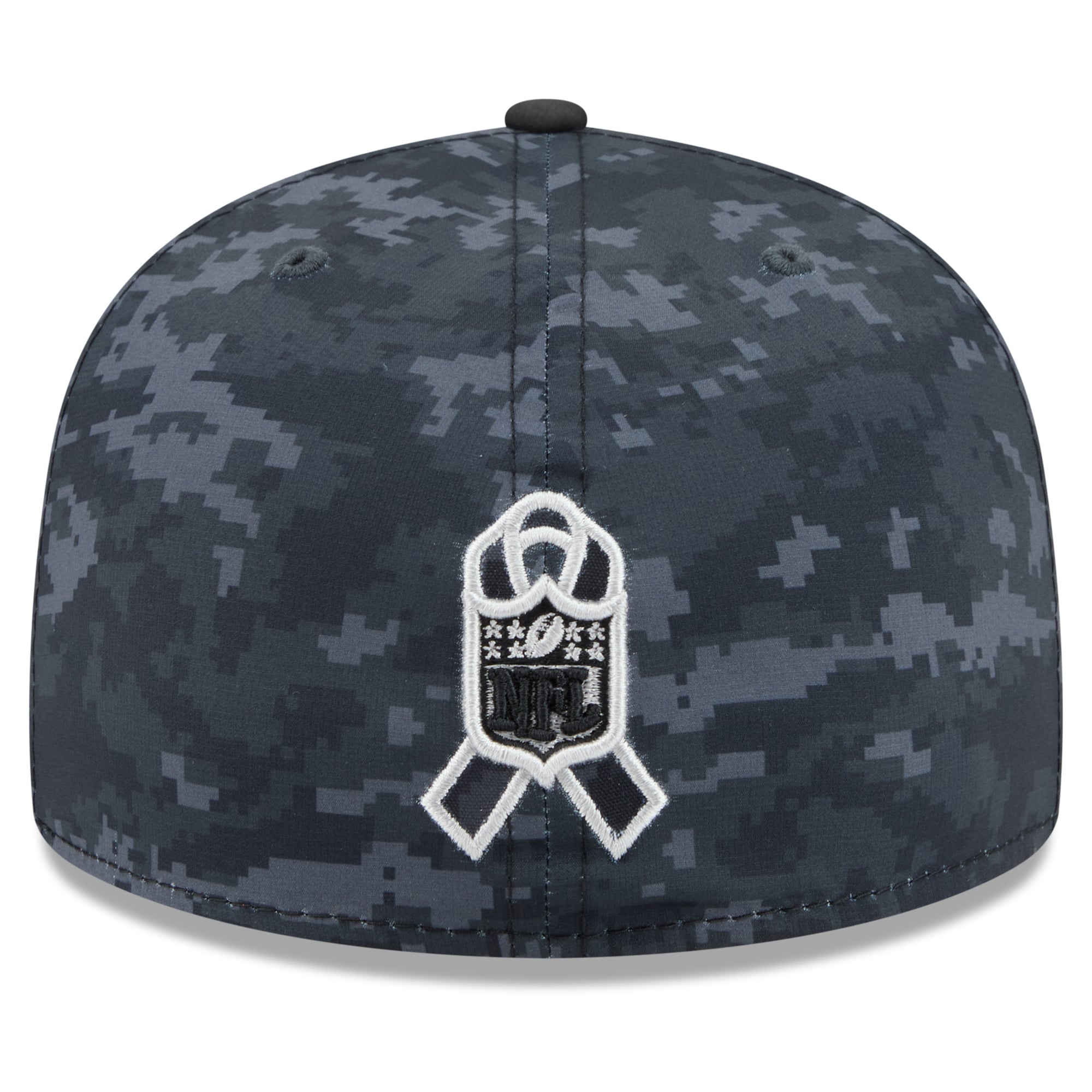 Casquette ajustée New Era noire pour homme England Patriots 2026 Salute To Service 59FIFTY