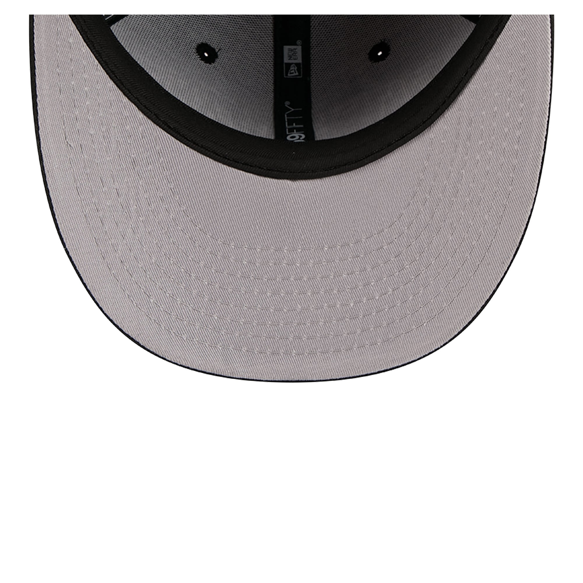 Casquette ajustée New Era 59FIFTY pour homme, noire, England Patriots, en fausse laine.