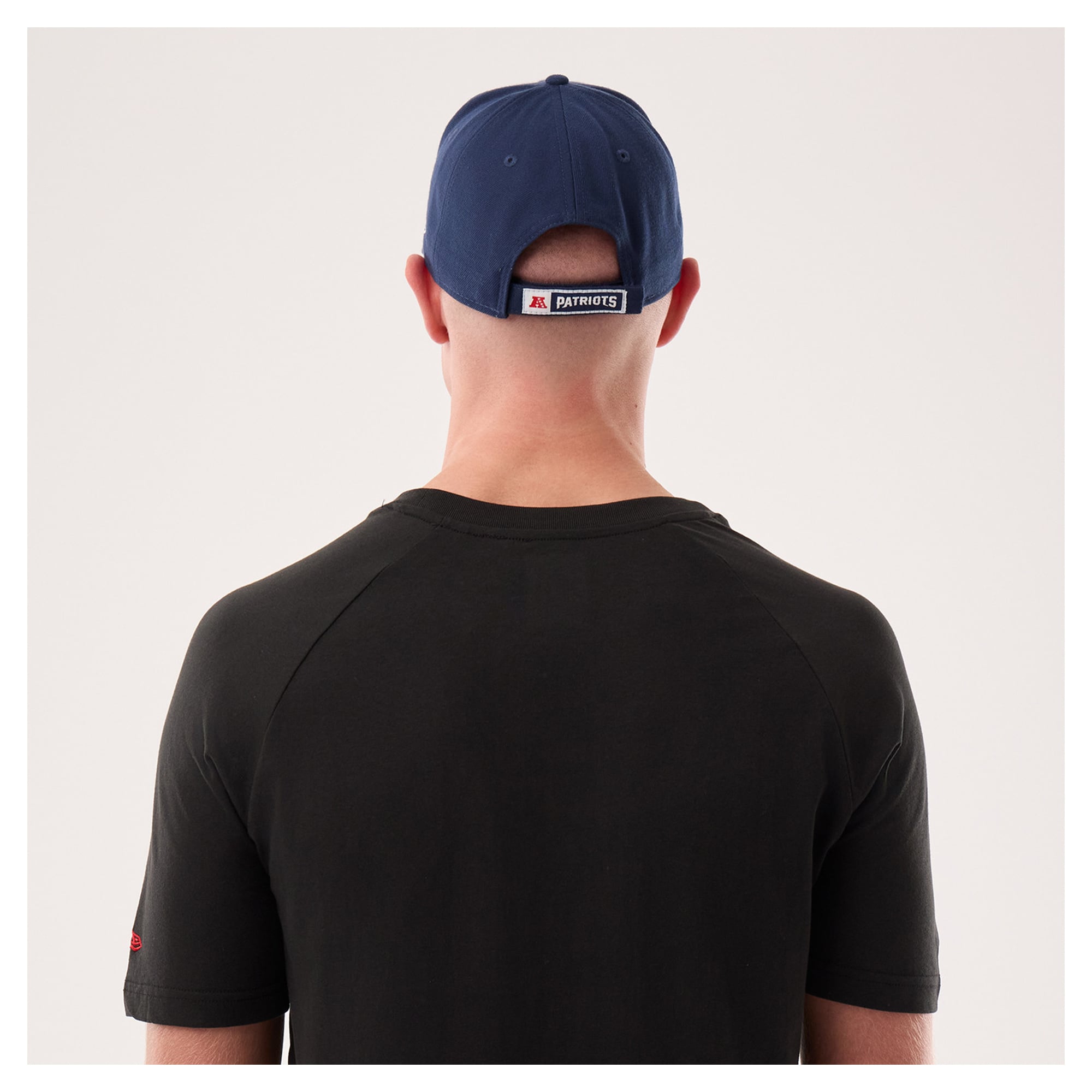 Men's New Era Black England Patriots Functional Fandom T-Shirt