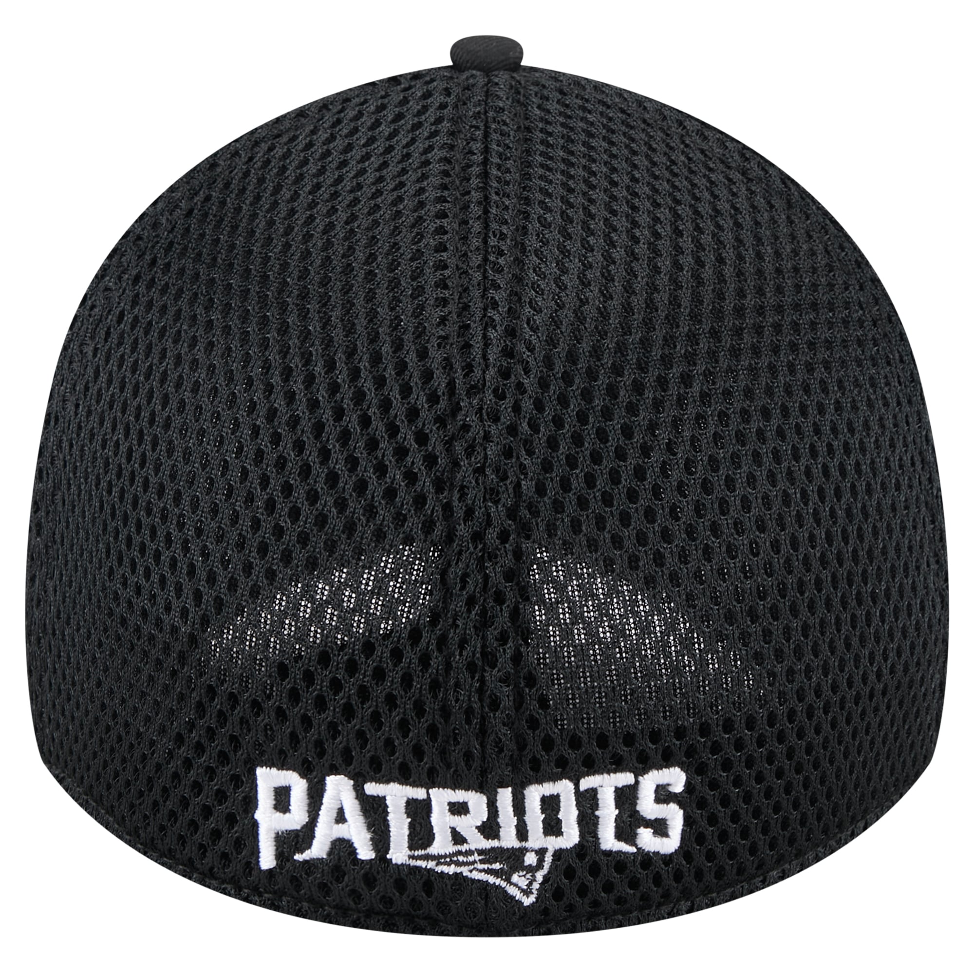 Casquette New Era noire England Patriots Main Neo 39THIRTY Flex pour homme