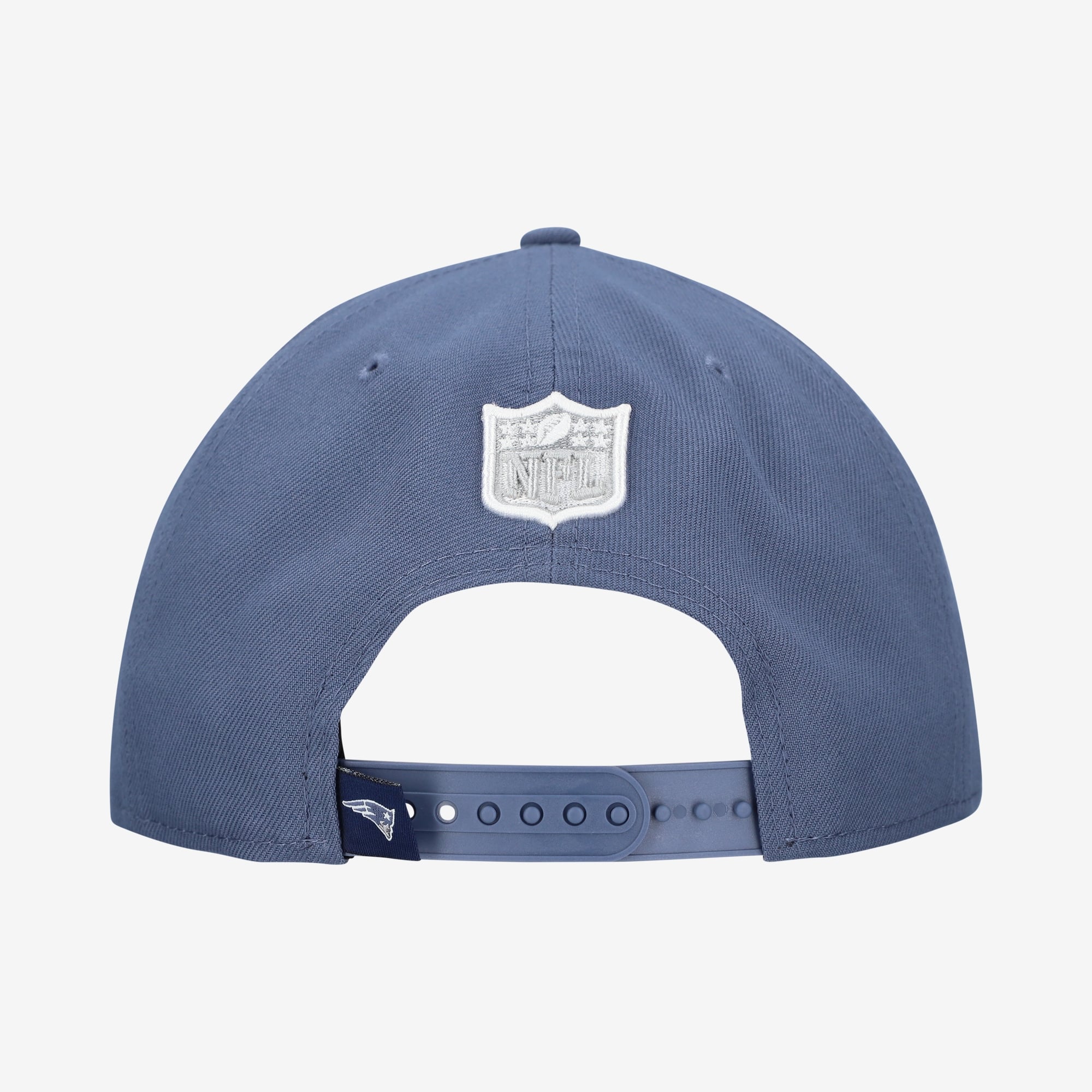 Men's New Era Blue New England Patriots Rivalries Collection Fan Pack 9FIFTY A-Frame Snapback Hat