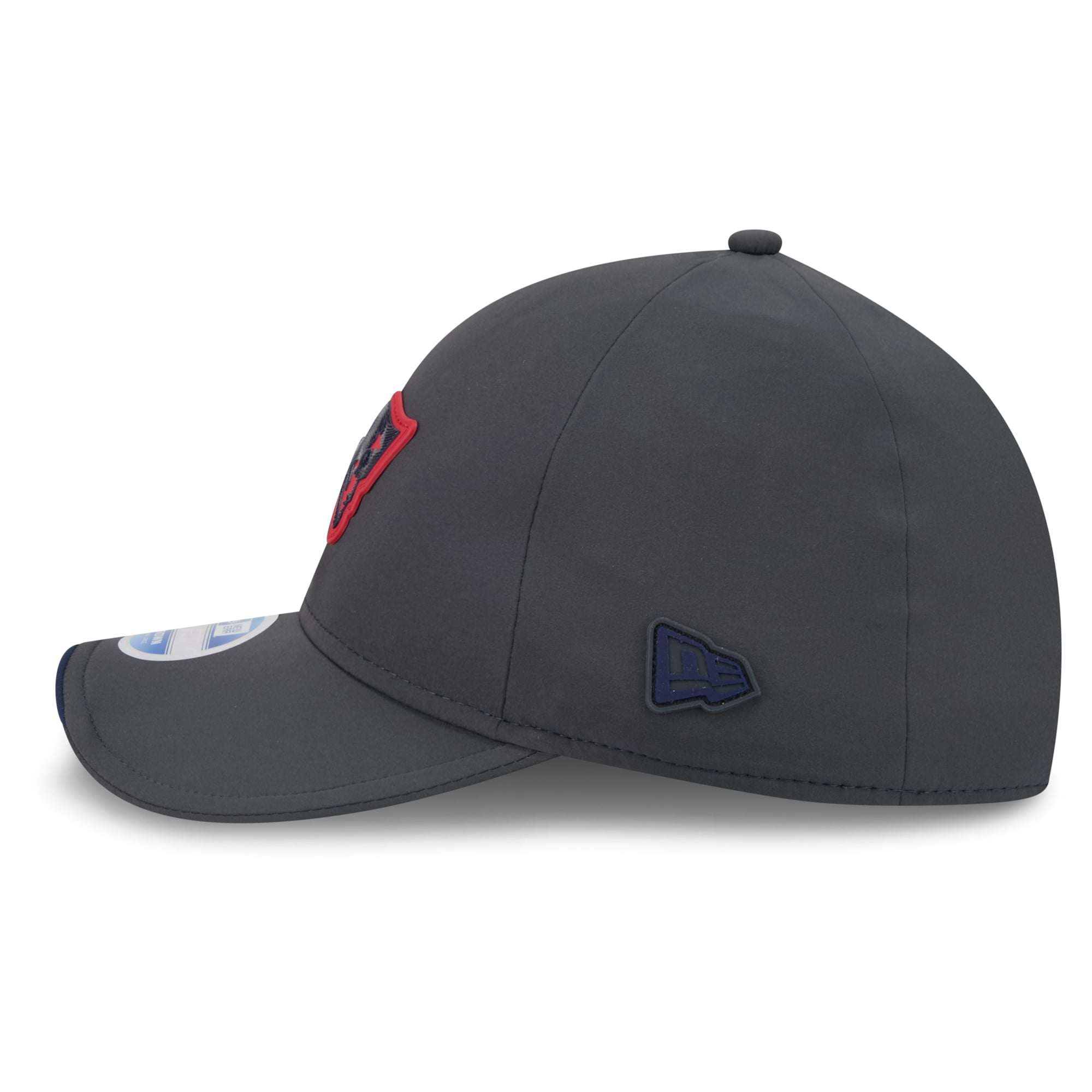 Casquette extensible New Era 39THIRTY M-Crown, couleur anthracite, pour homme, England Patriots 2026, idéale les temps froids.