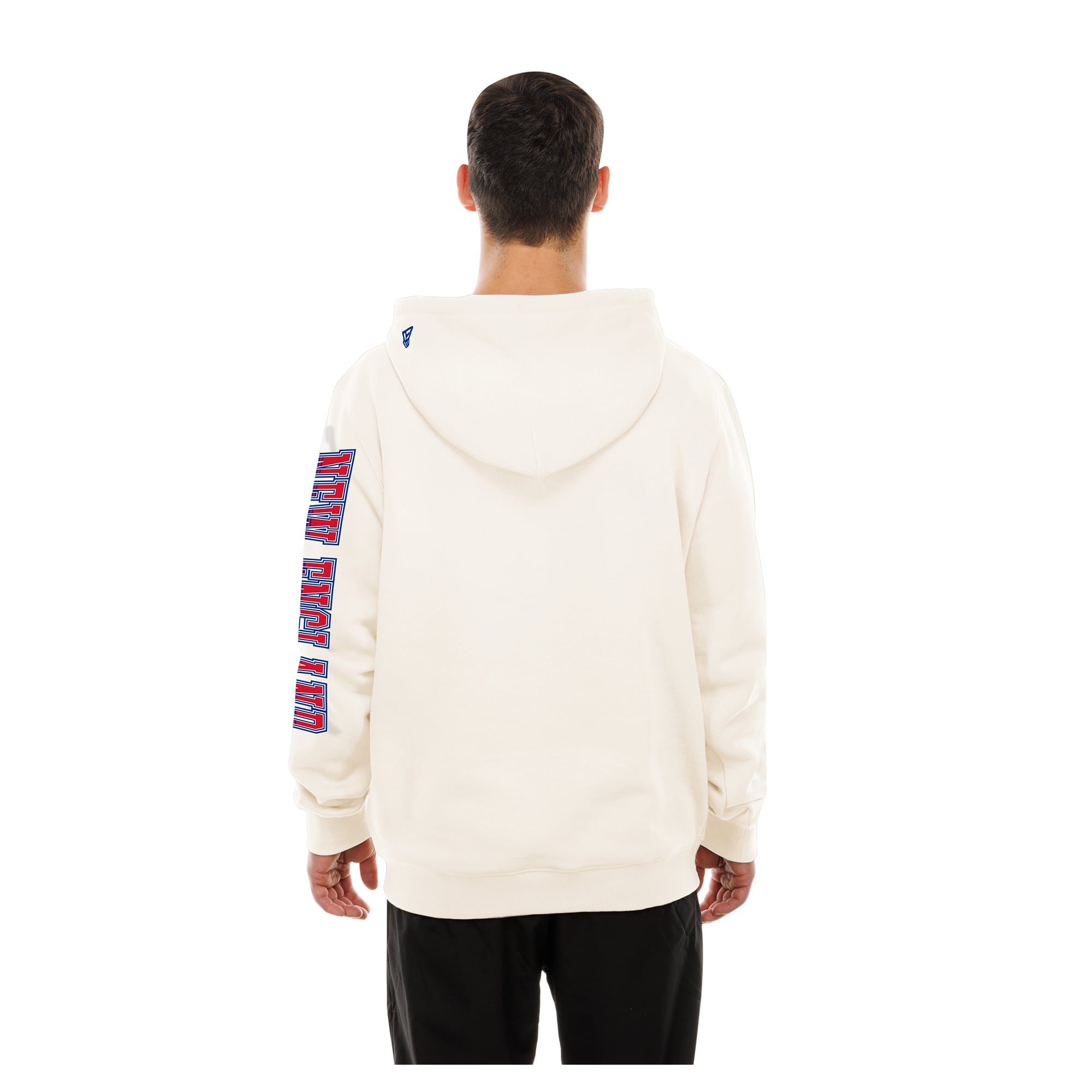 Men's New Era Cream England Patriots Dune Dust Hoodie