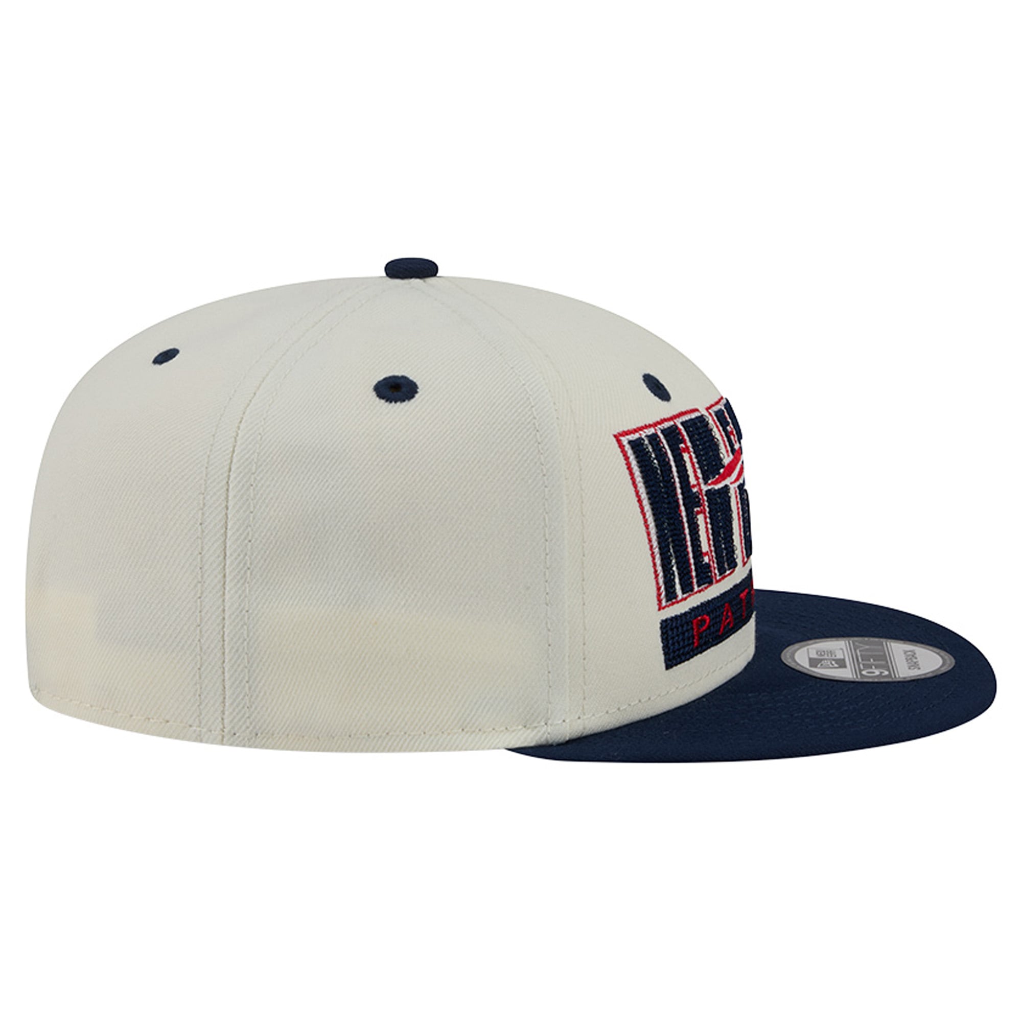 Casquette snapback classique 9FIFTY New Era crème/marine pour homme