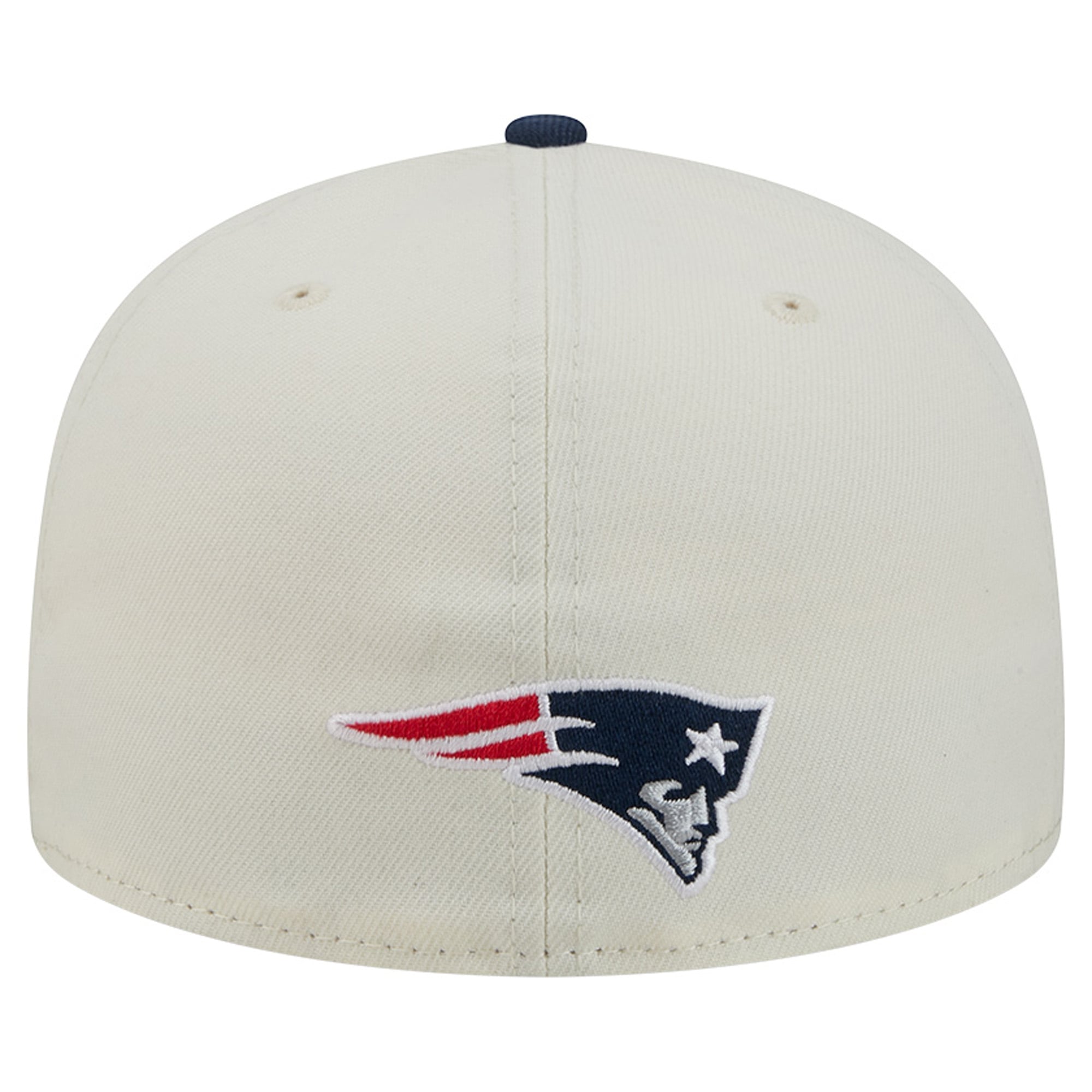 Casquette ajustée New Era Deceptor 59FIFTY crème/marine pour homme