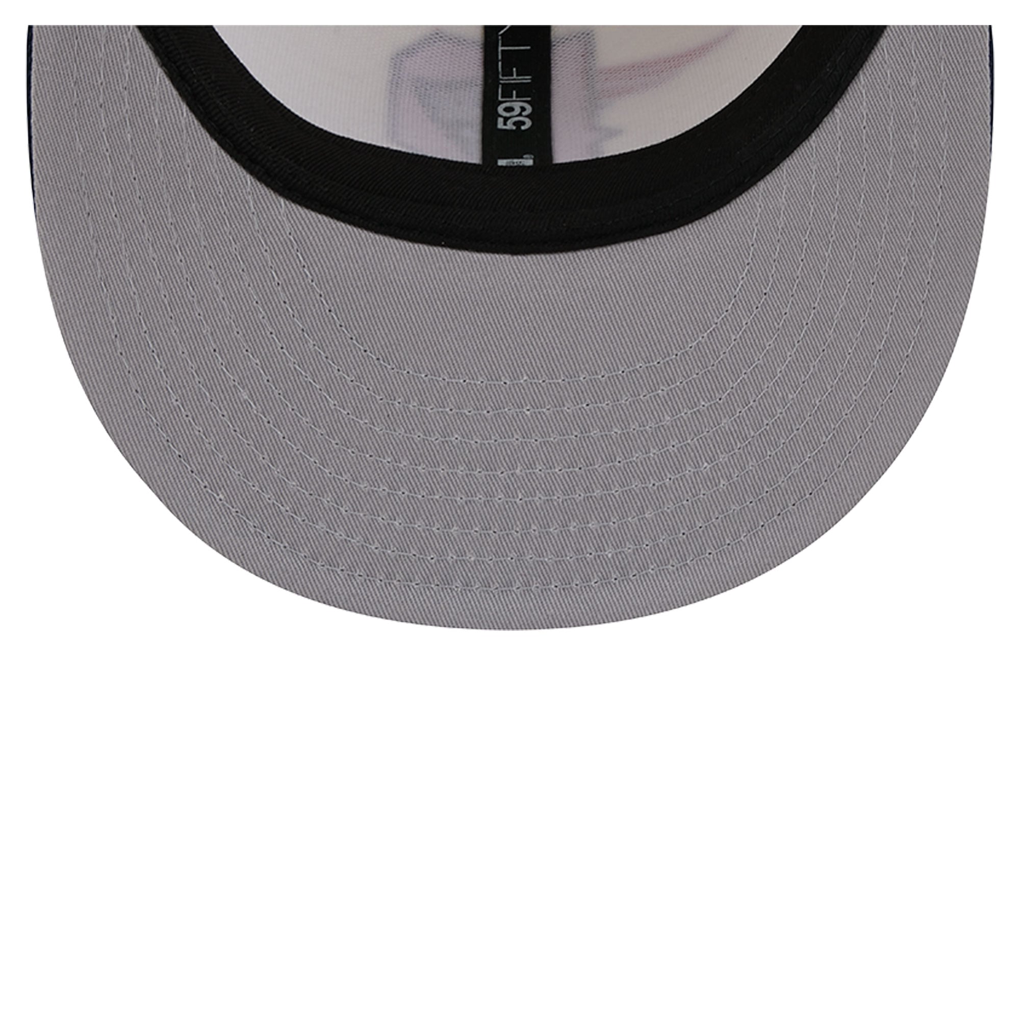 Casquette ajustée New Era Deceptor 59FIFTY crème/marine pour homme