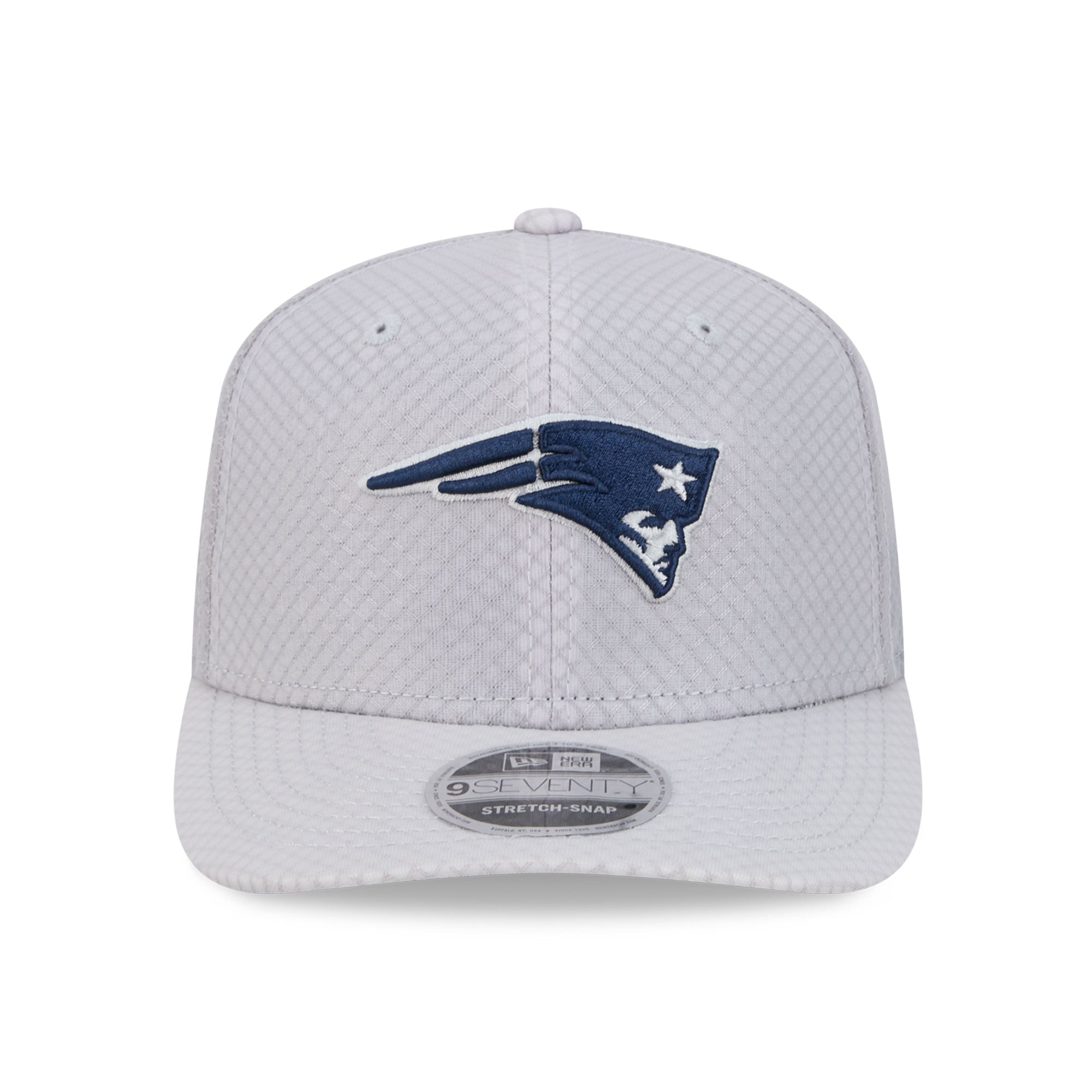 Casquette ajustable New Era grise New England Patriots 9SEVENTY pour homme
