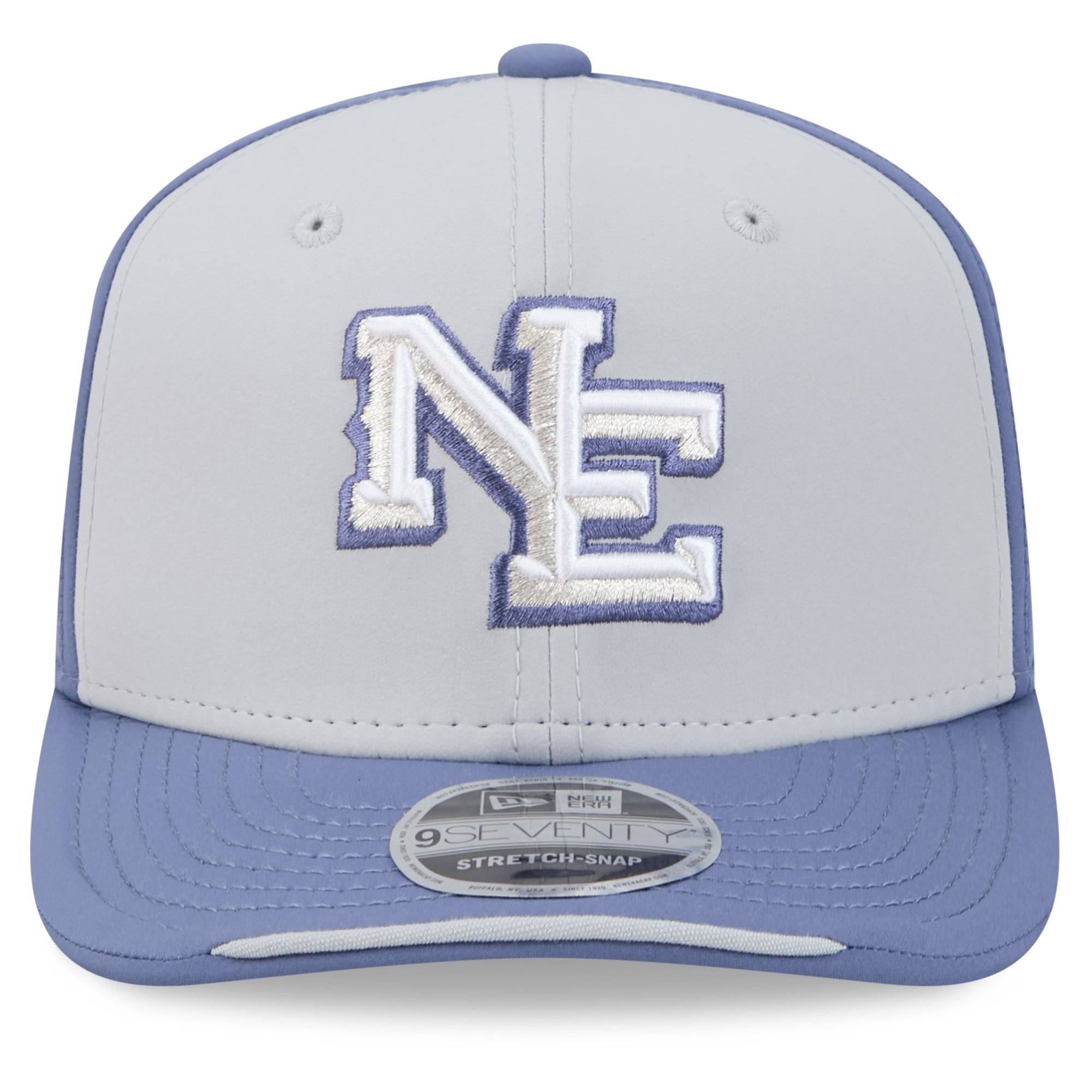Men's New Era Gray New England Patriots Rivalries Collection 9SEVENTY Adjustable Hat