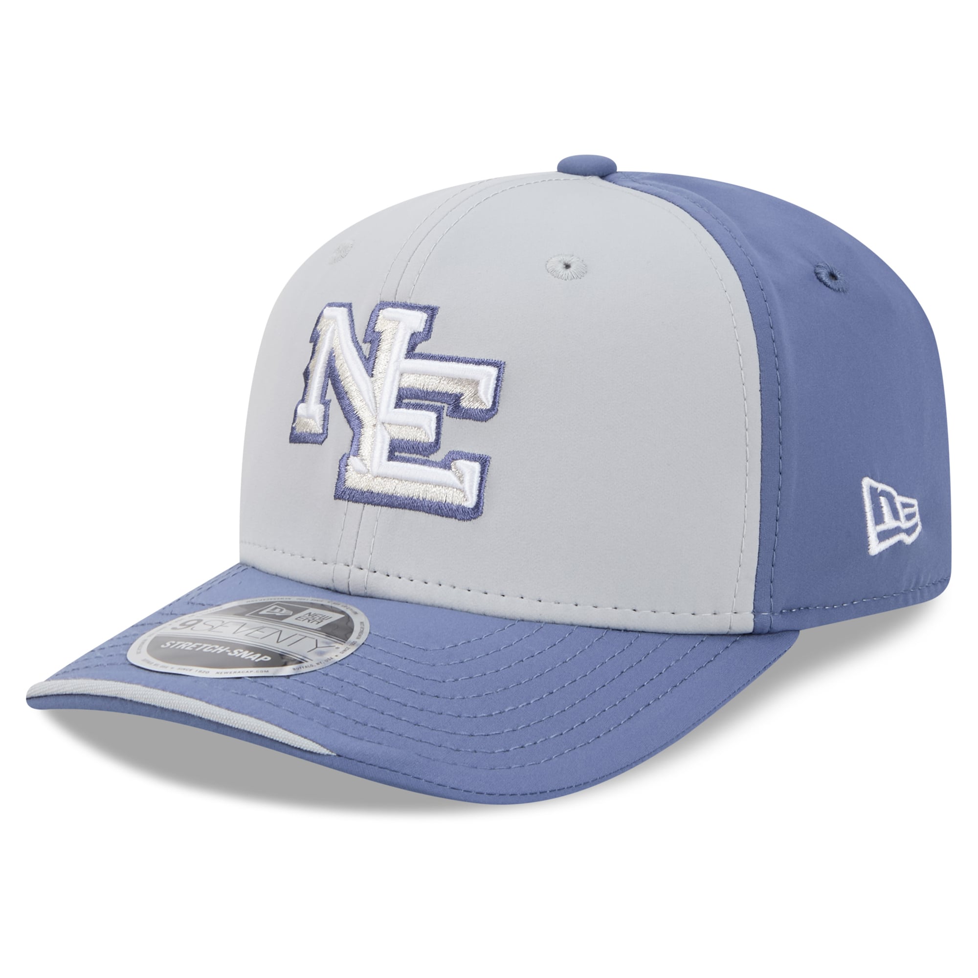 Men's New Era Gray New England Patriots Rivalries Collection 9SEVENTY Adjustable Hat