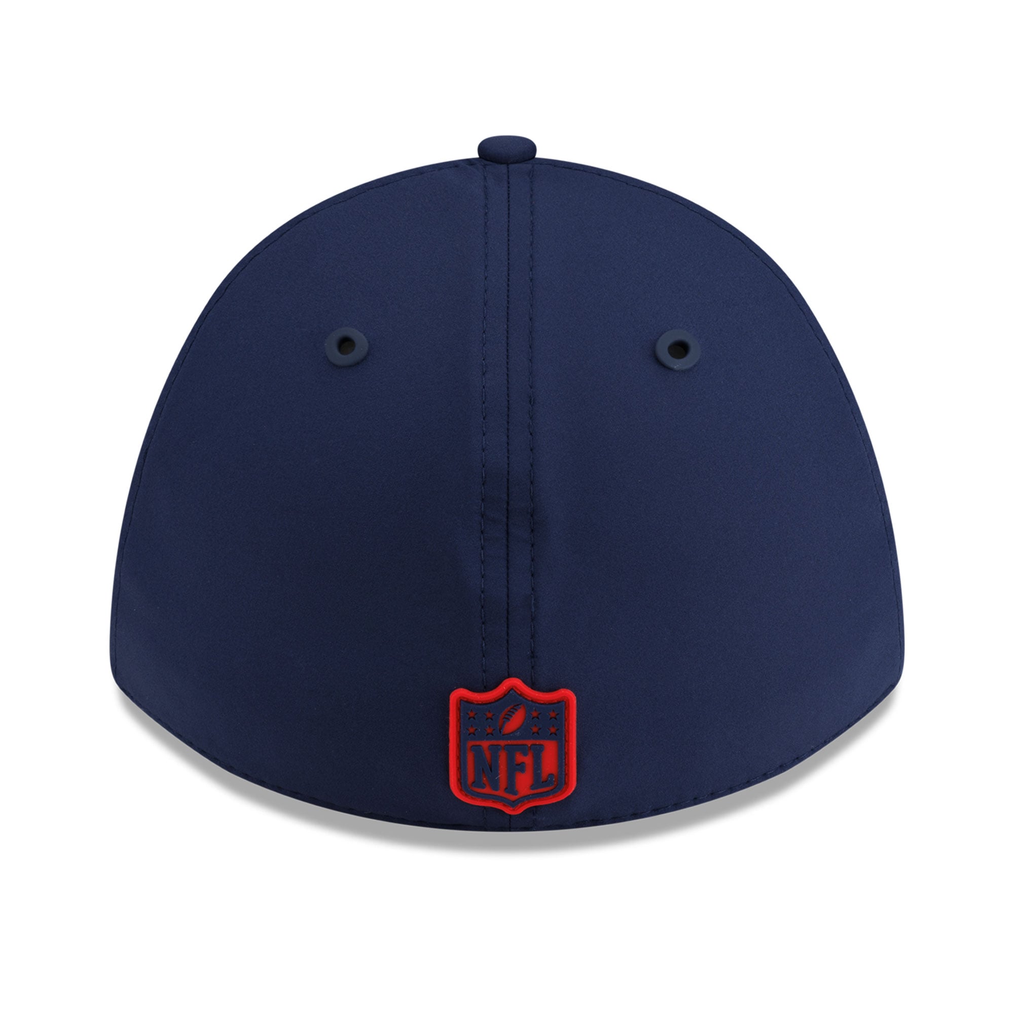 Casquette New Era bleu marine England Patriots 2026 Sideline 39THIRTY M-Crown Flex pour homme