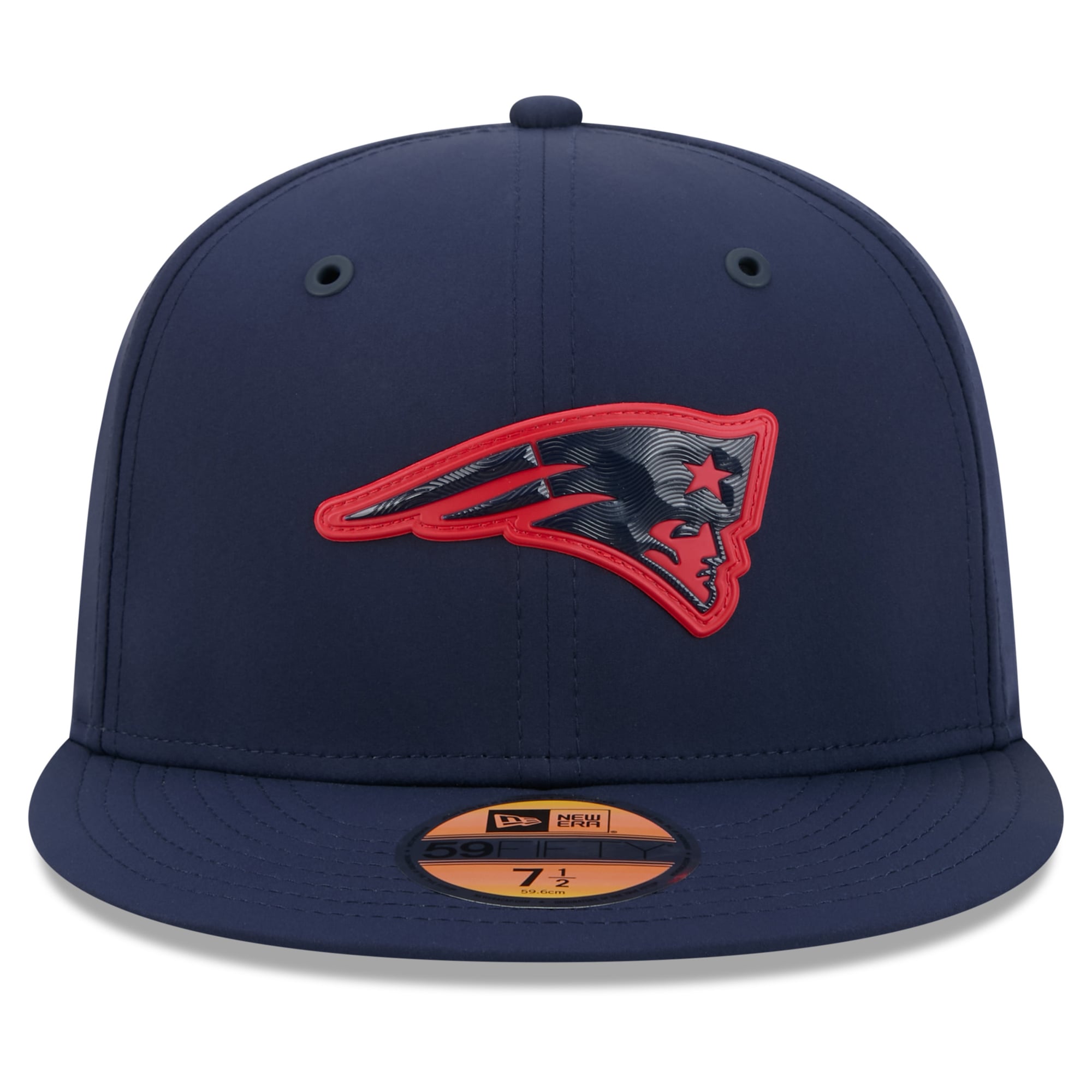 Men's New Era Navy England Patriots 2026 Sideline 59FIFTY Fitted Hat