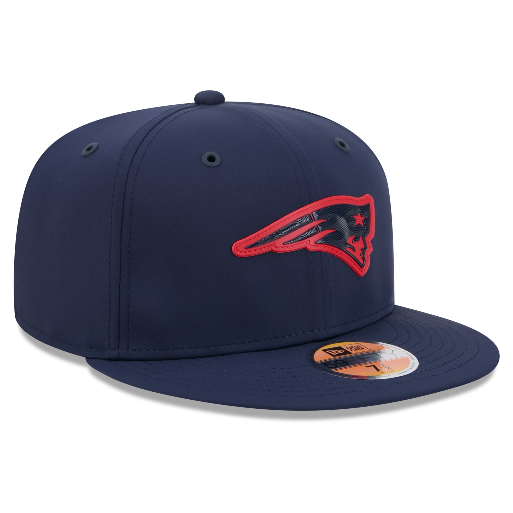 Men's New Era Navy England Patriots 2026 Sideline 59FIFTY Fitted Hat