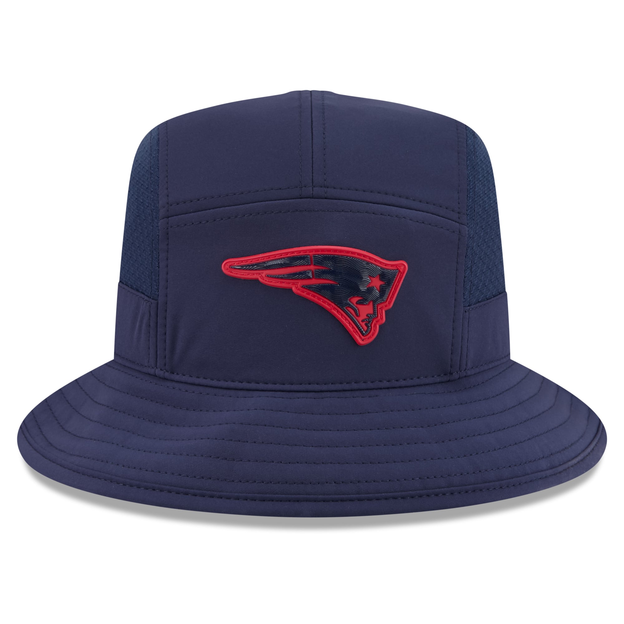 Men's New Era Navy New England Patriots 2026 Sideline Bucket Hat