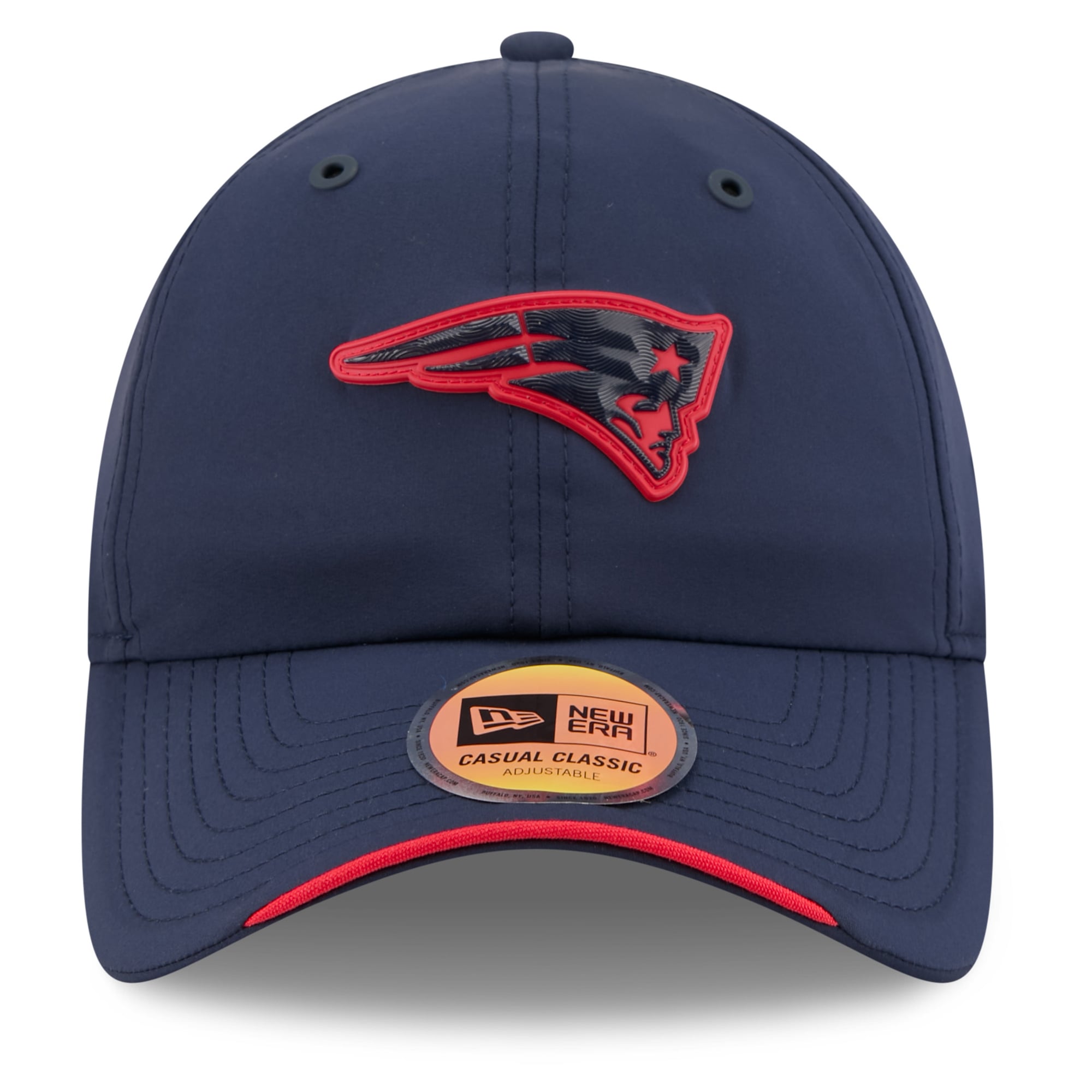Men's New Era Navy New England Patriots 2026 Sideline Casual Classic Adjustable Hat