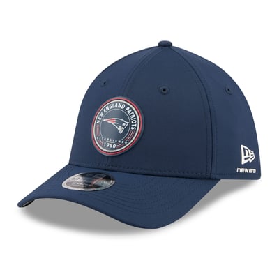 New England Patriots New Era 39THIRTY M-Crown Flex Hat - Navy