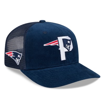 New England Patriots New Era Deceptor 9SEVENTY Adjustable Hat - Navy