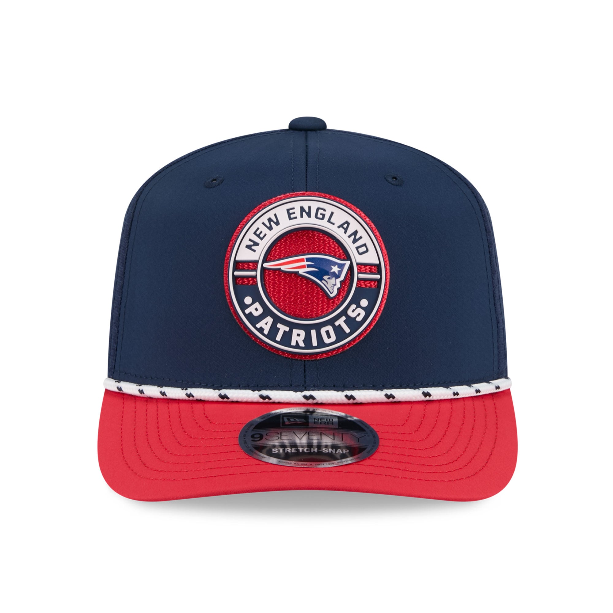 Casquette ajustable New Era bleu marine New England Patriots Game 9SEVENTY pour homme