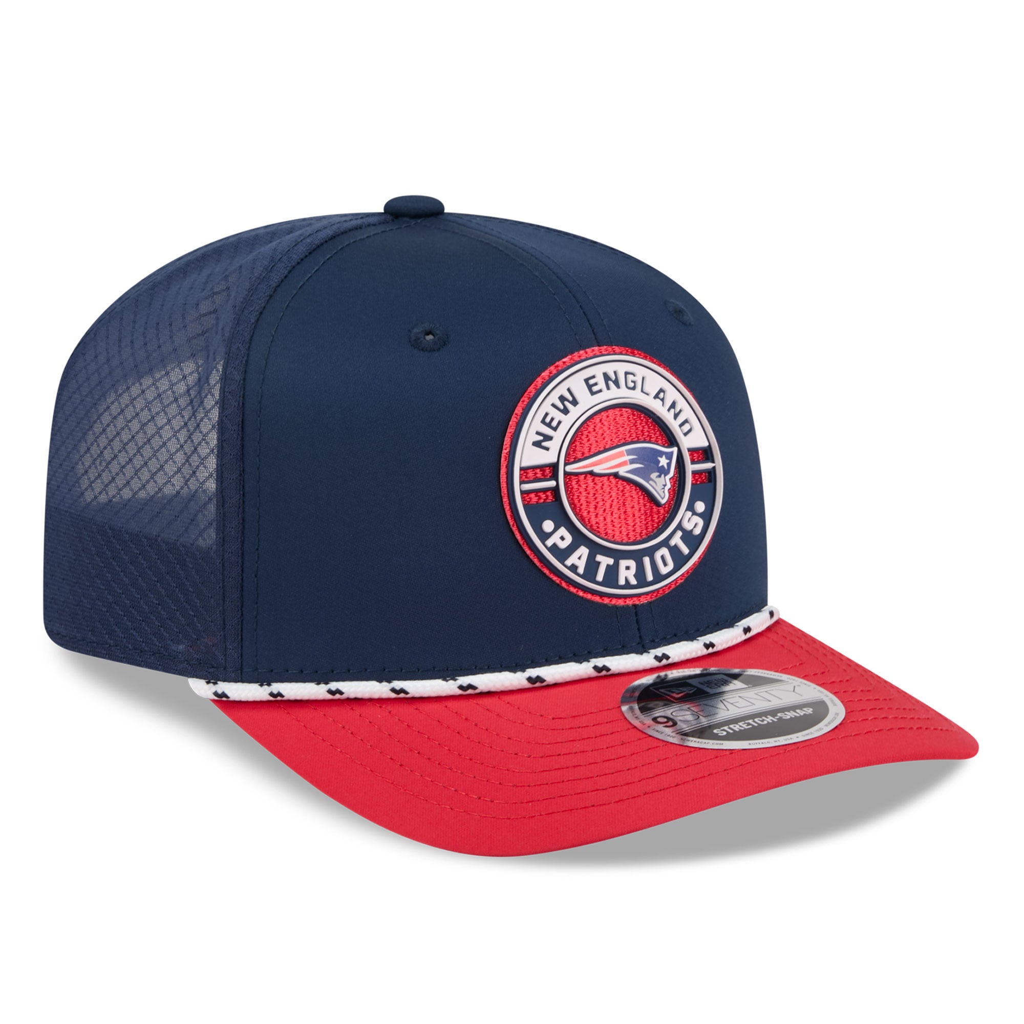 Casquette ajustable New Era bleu marine New England Patriots Game 9SEVENTY pour homme
