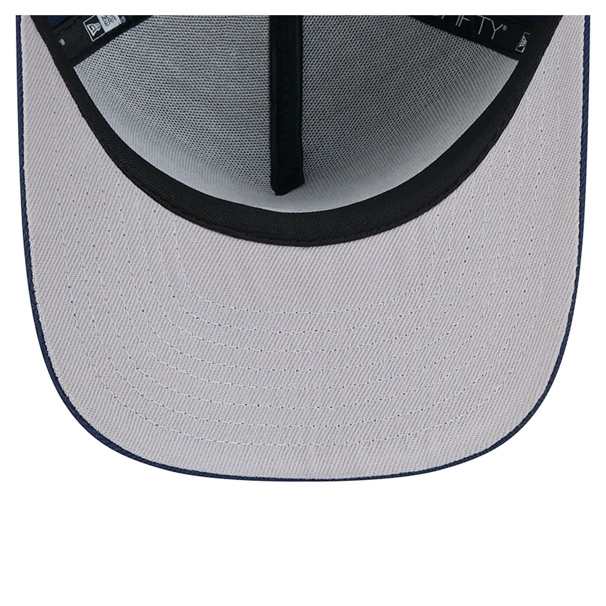 Men's New Era Navy New England Patriots Laurel A-Frame 9FIFTY Snapback Hat