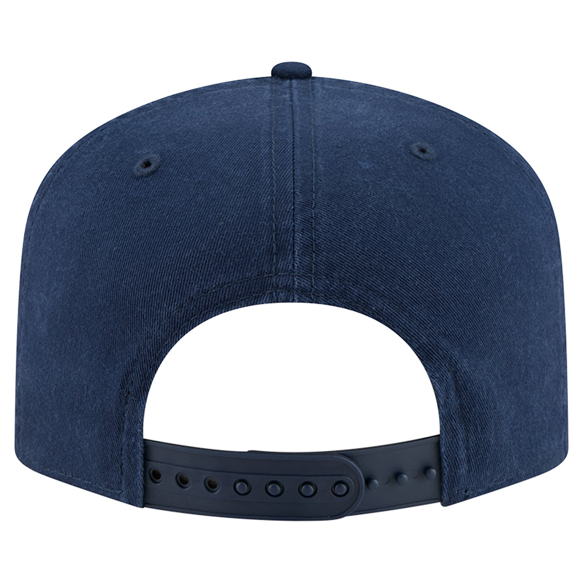 Men's New Era Navy New England Patriots Stacked 19TWENTY Adjustable Hat