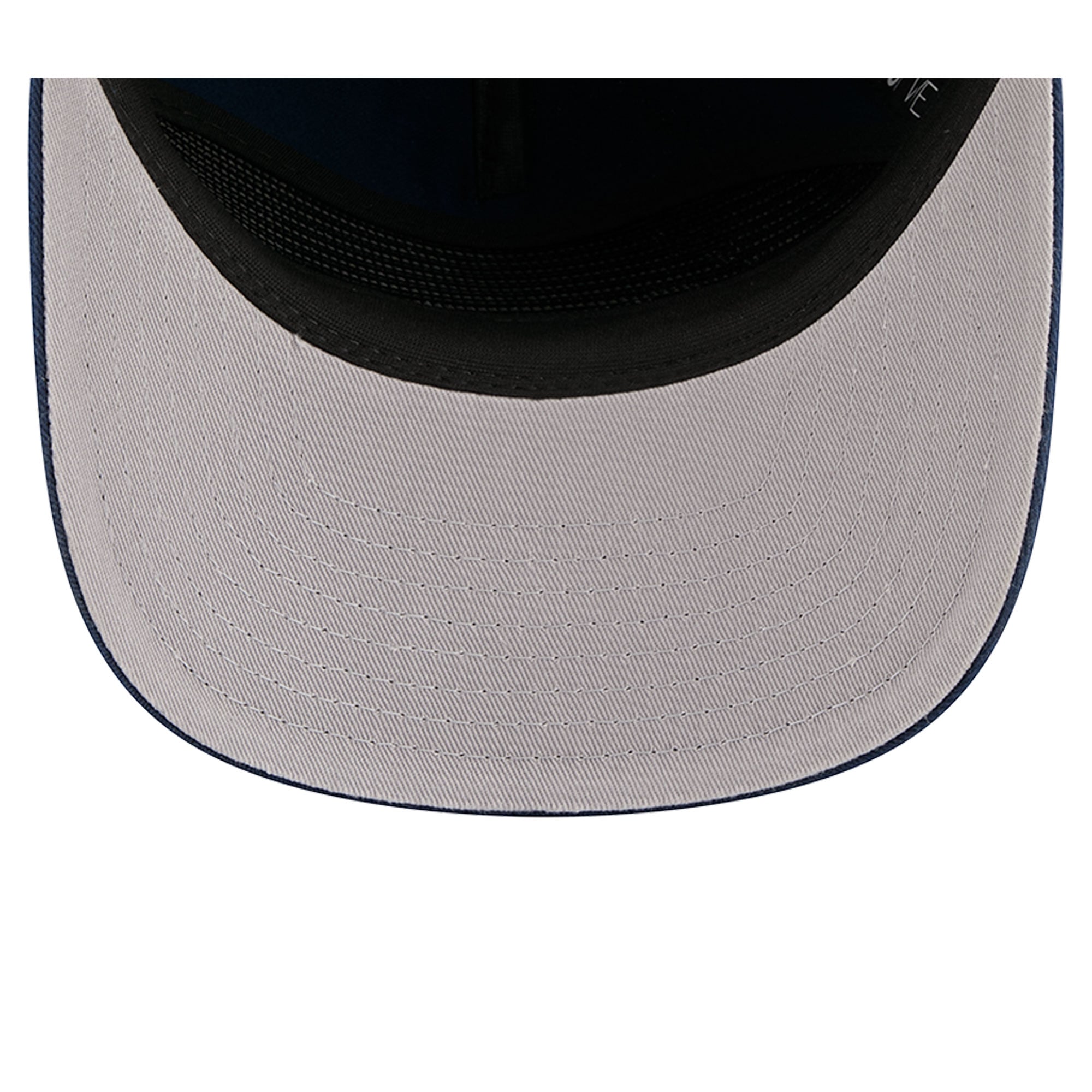 Men's New Era Navy New England Patriots Stacked 19TWENTY Adjustable Hat