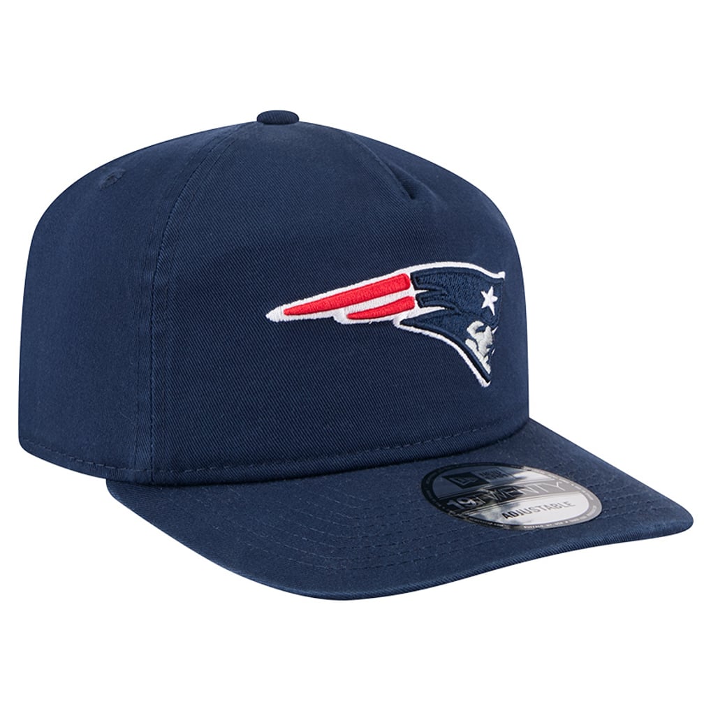 New England Patriots New Era Team 19TWENTY Adjustable Hat - Navy