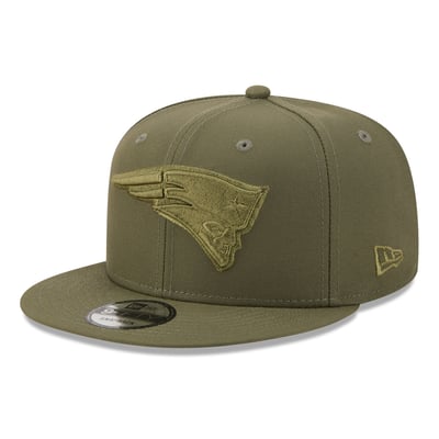 New England Patriots New Era Color Pack 9FIFTY Snapback Hat - Olive