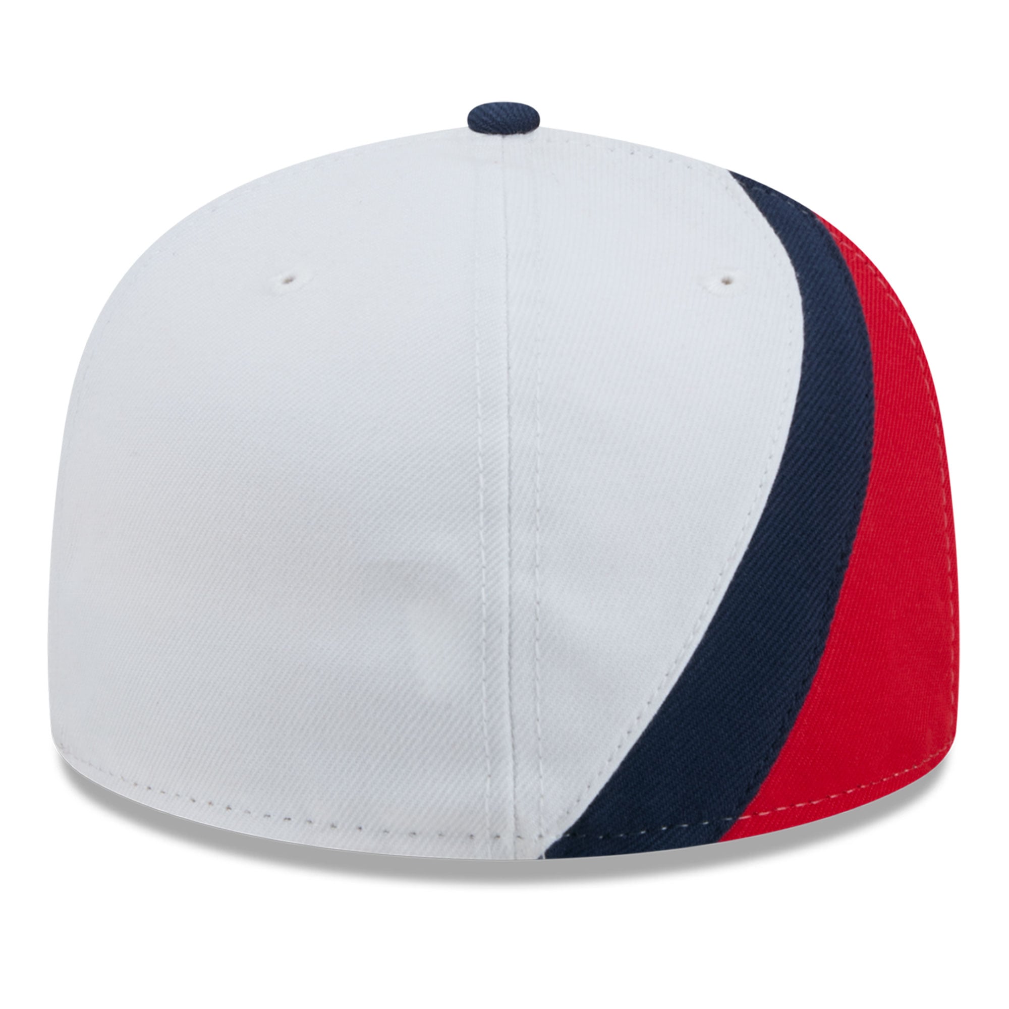 Men's New Era Red/Navy England Patriots Shock 59FIFTY Fitted Hat