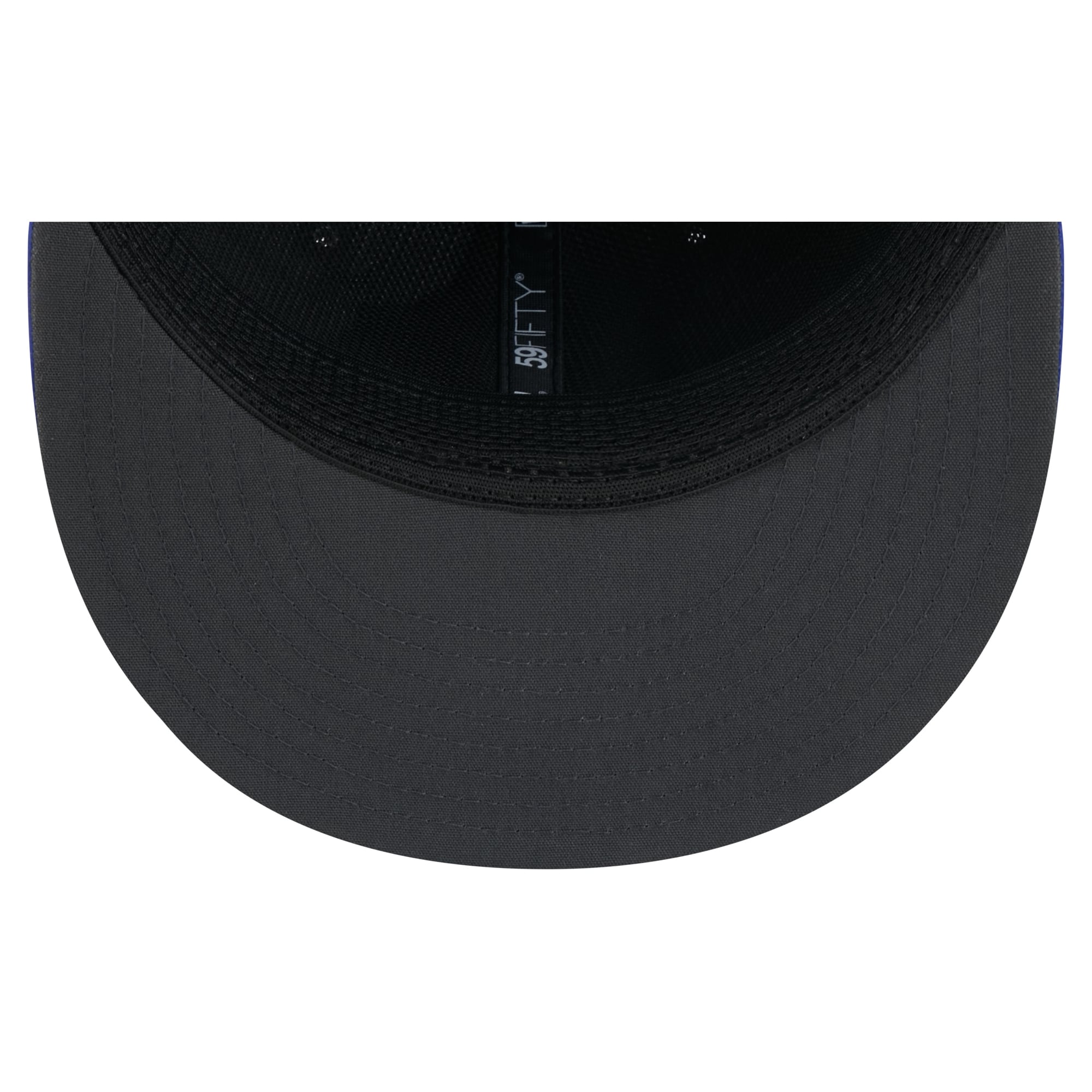 Casquette ajustée New Era Royal England Patriots 2026 Sideline Throwback 59FIFTY pour homme
