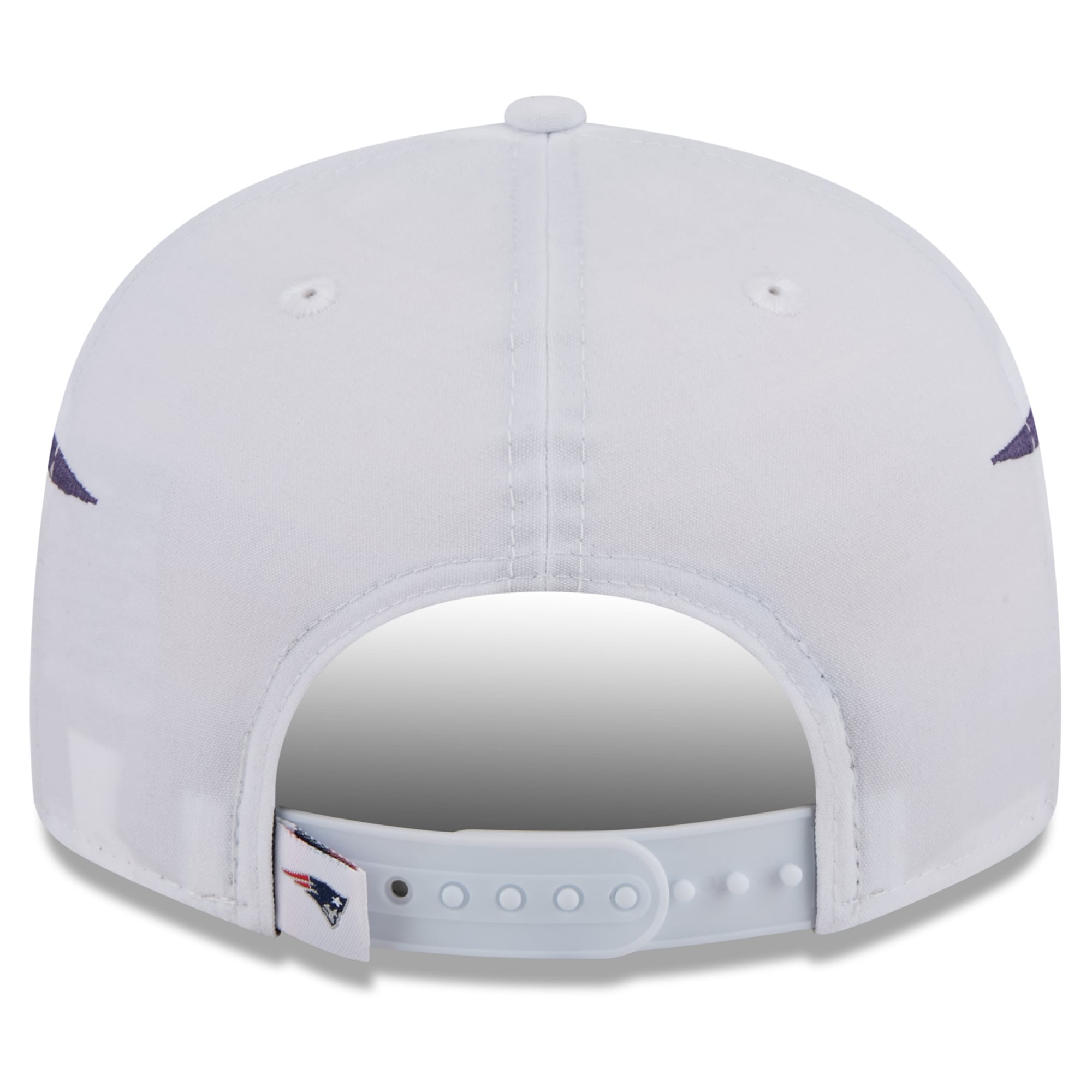 Men's New Era White New England Patriots Rivalries Collection Fan Pack Helmet 9FIFTY Snapback Hat