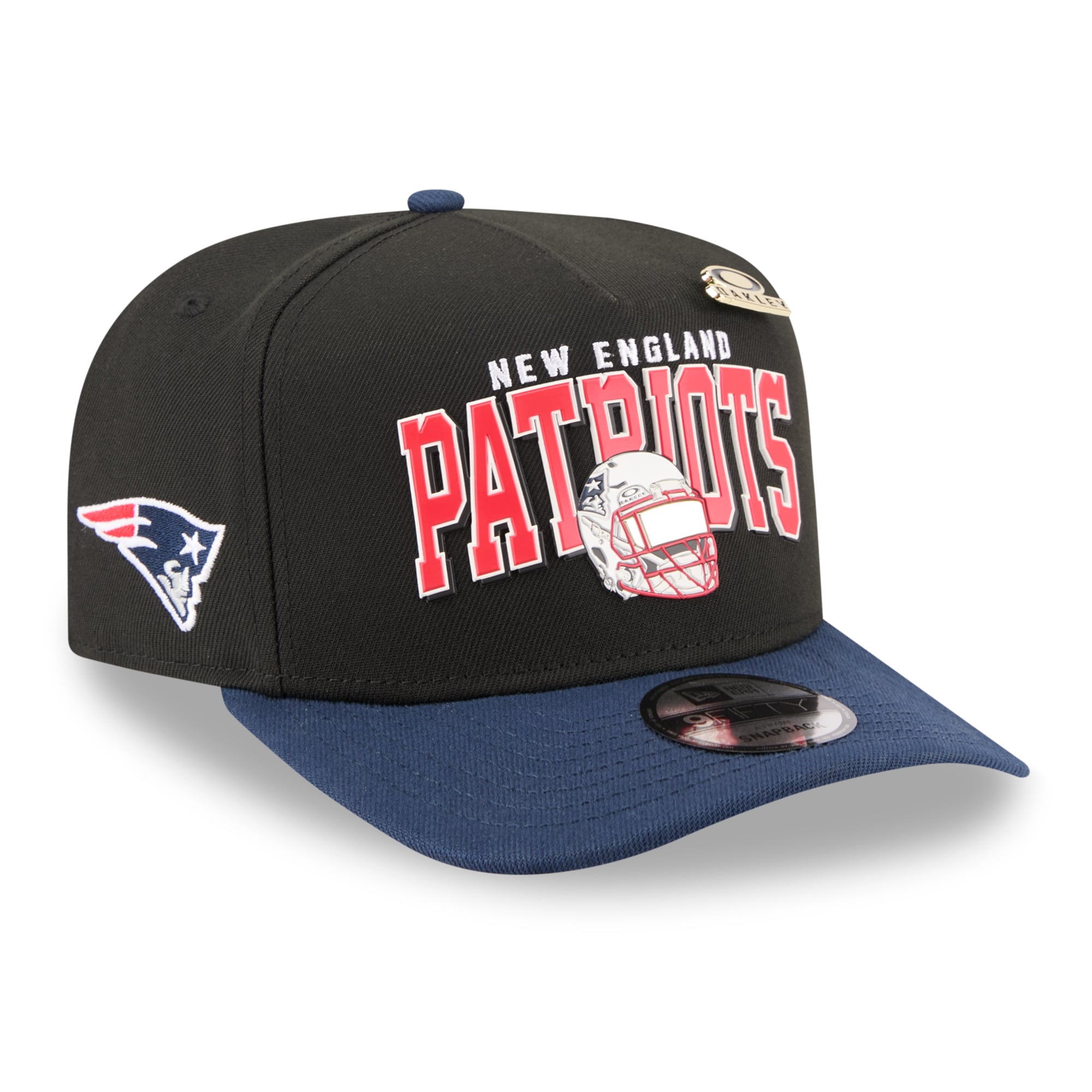 Casquette snapback New Era x Oakley noire New England Patriots 9FIFTY A-Frame pour homme