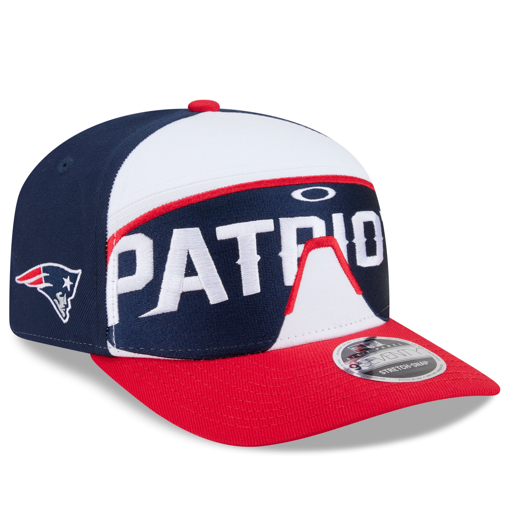 Men's New Era x Oakley  Navy New England Patriots 9SEVENTY Adjustable Hat